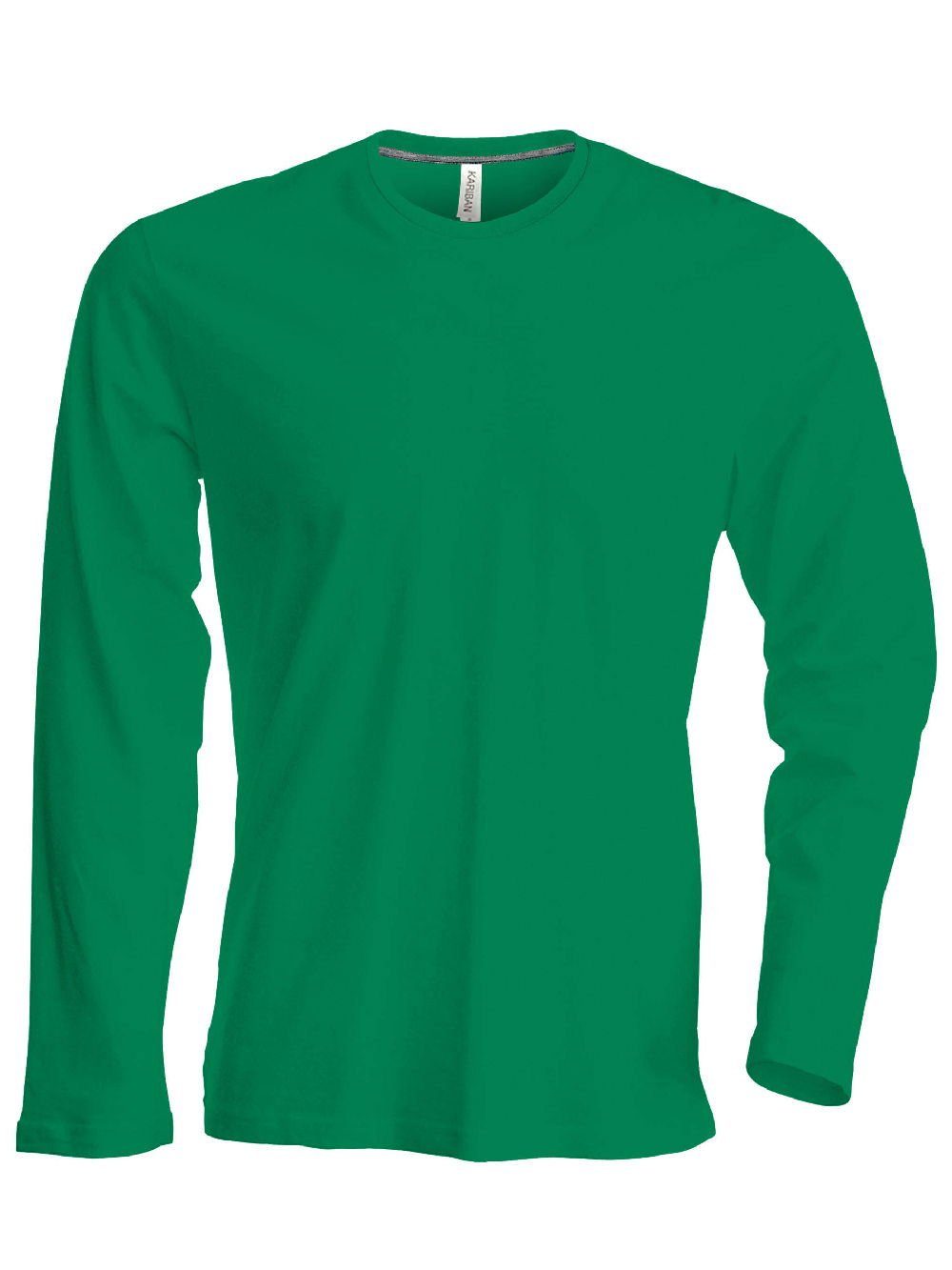 James & Nicholson Rundhalsshirt Kariban K359 Herren T-Shirt langarm enzymge günstig online kaufen