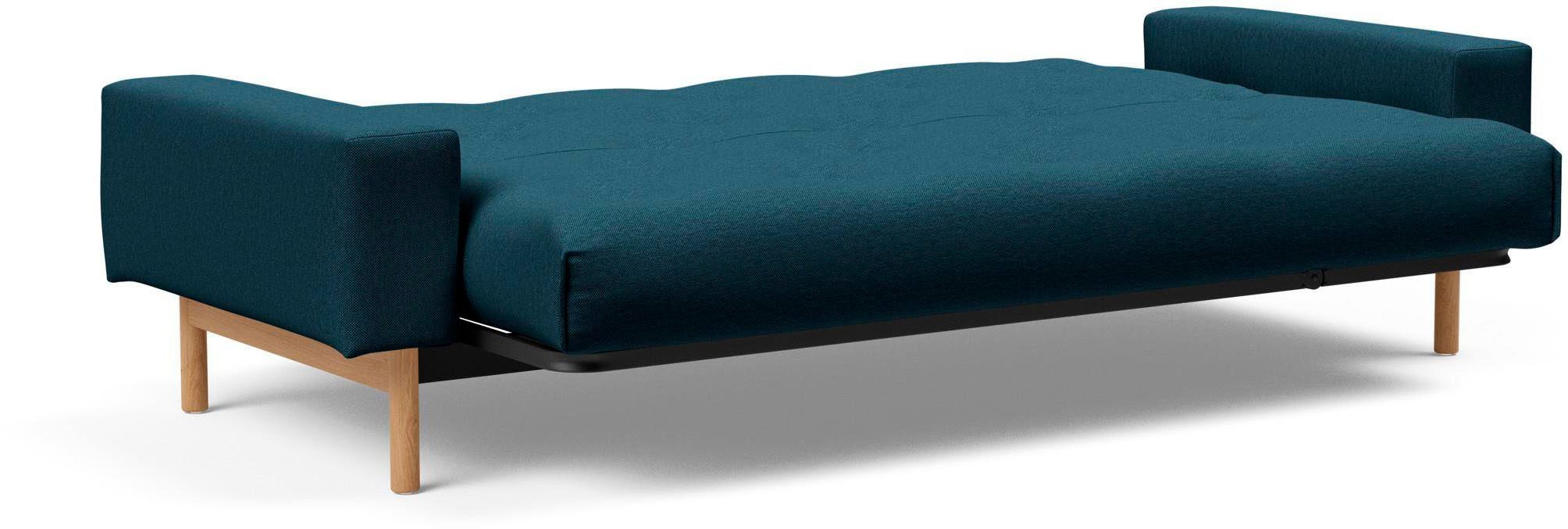 INNOVATION LIVING ™ Schlafsofa 140 Breite cm MIMER, Liegefläche Taschenfederkernmatratze