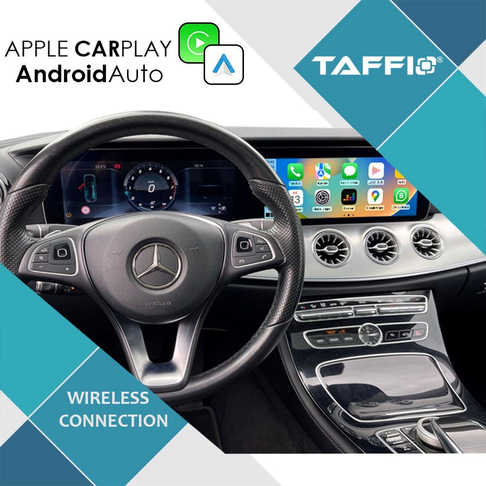 TAFFIO Für W177 W247 W213 X247 V167 C167 W253 NTG 6 MBUX CarPlay AndroidAuto Einbau-Navigationsgerät