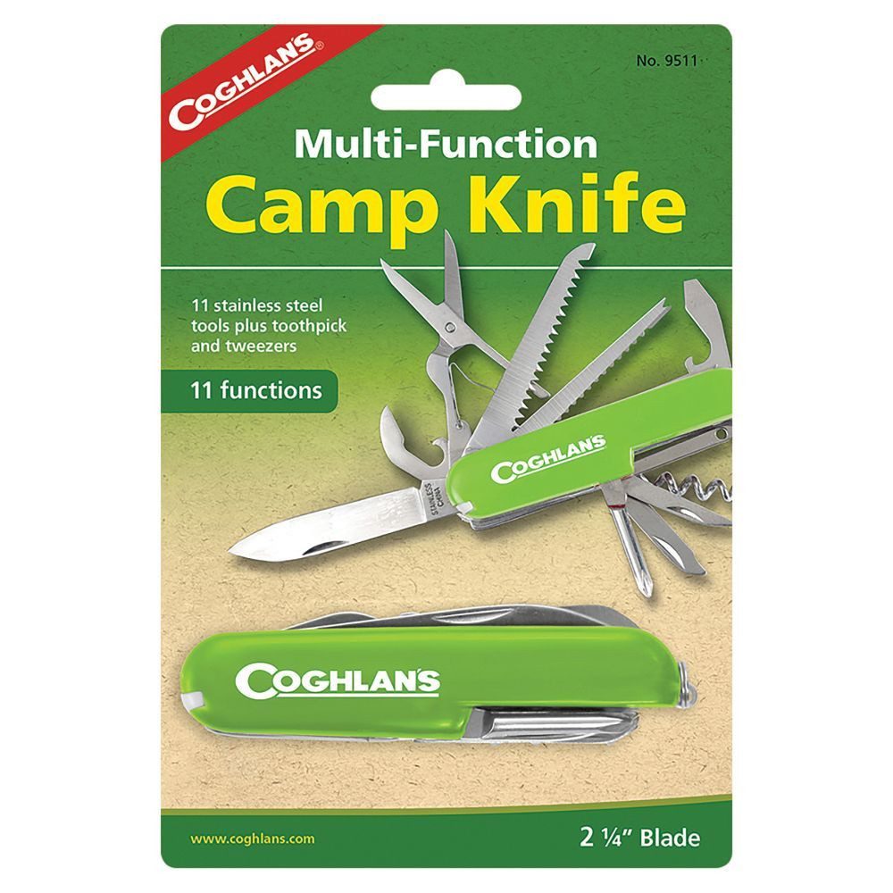Relags Multitool Taschenmesser Camp Knife 11 Funktionen