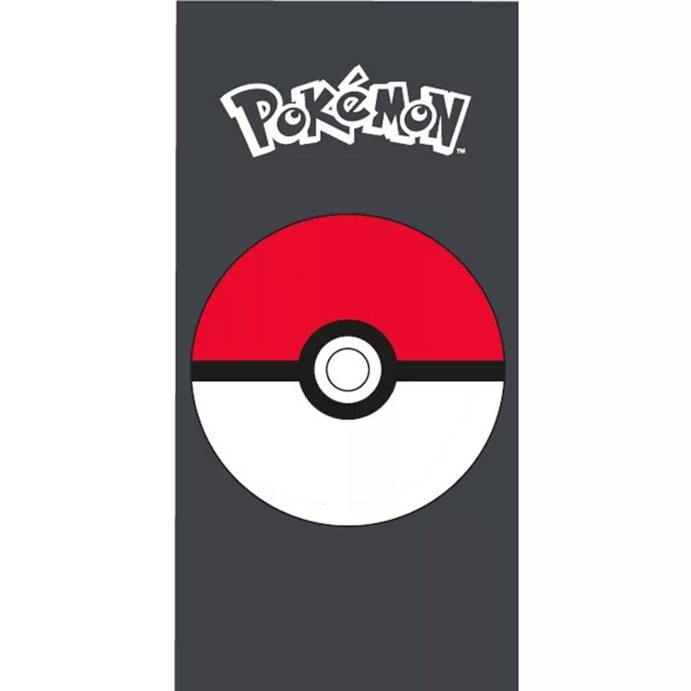 POKÉMON Badetuch Pokémon Pokeball Badetuch, Strandtuch 70x140cm 100% Baumwo günstig online kaufen