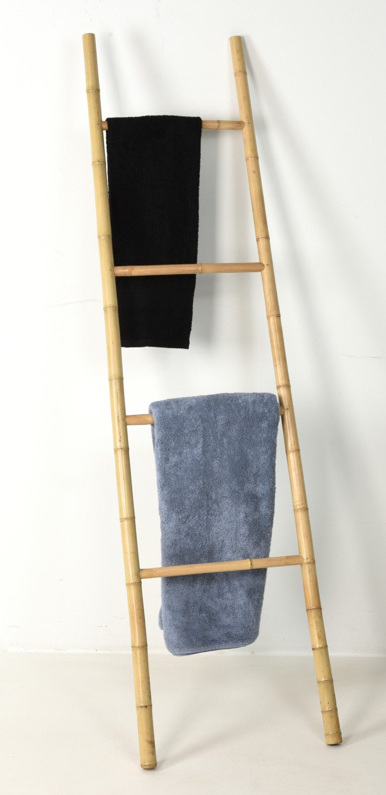 Koopman Handtuchleiter Braun, 160cm, Bambus, Handtuchhalter, günstig online kaufen