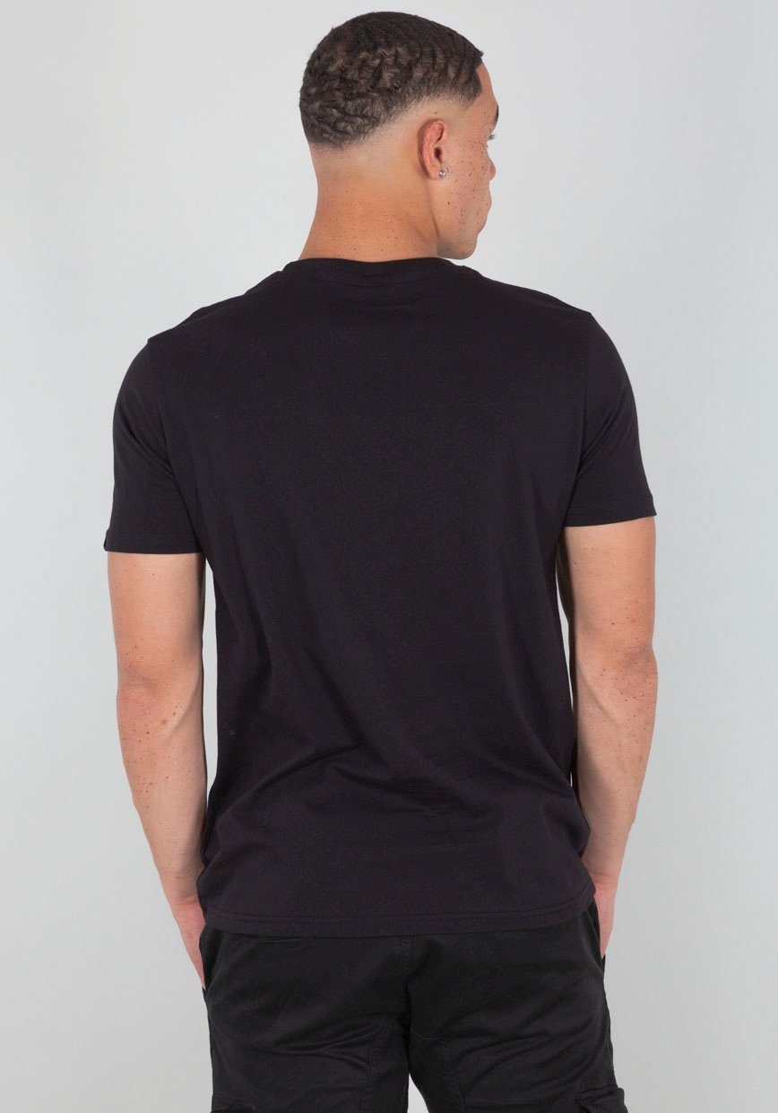 Alpha Industries Kurzarmshirt Alpha Label T – Bild 3 von 5