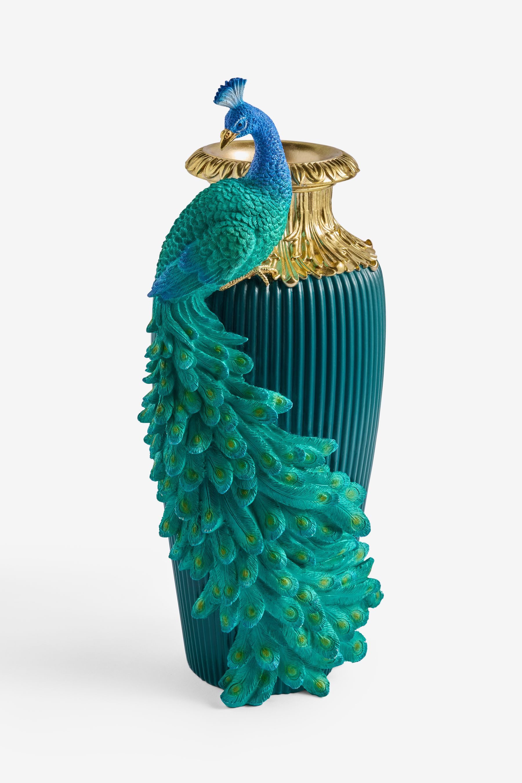 Next Dekoobjekt Auffällige Deko-Urne, Pfau