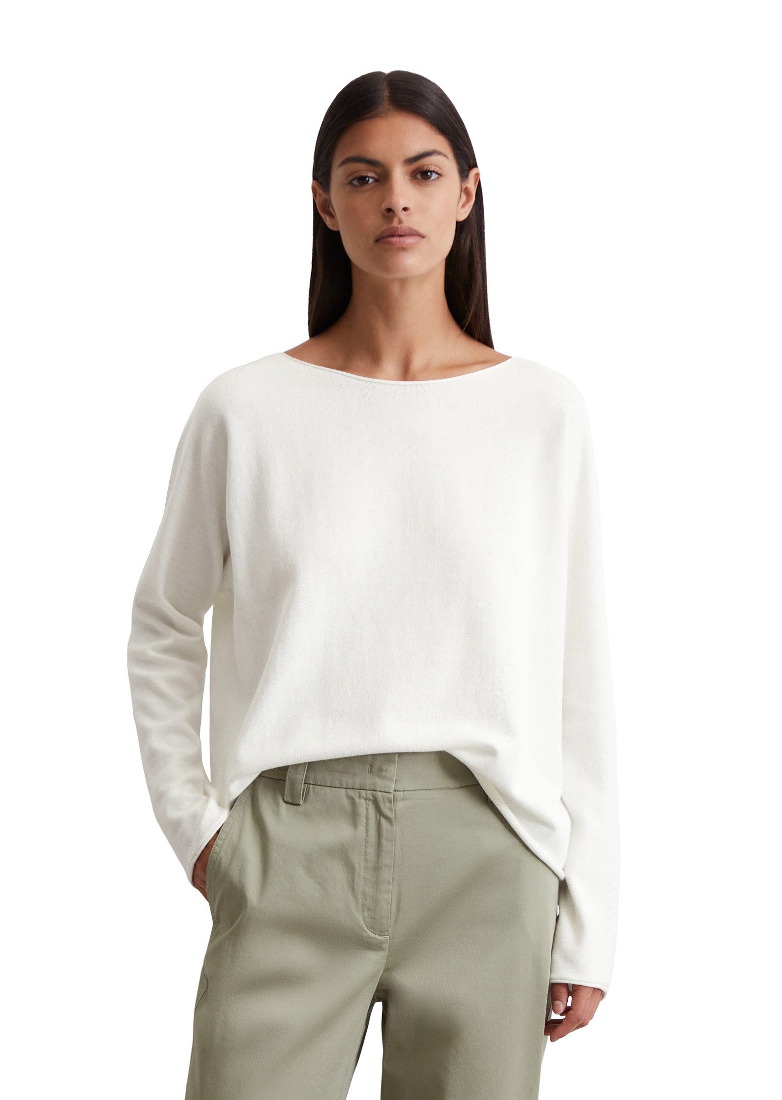 Marc O'Polo Strickpullover aus reinem Baumwollgarn günstig online kaufen