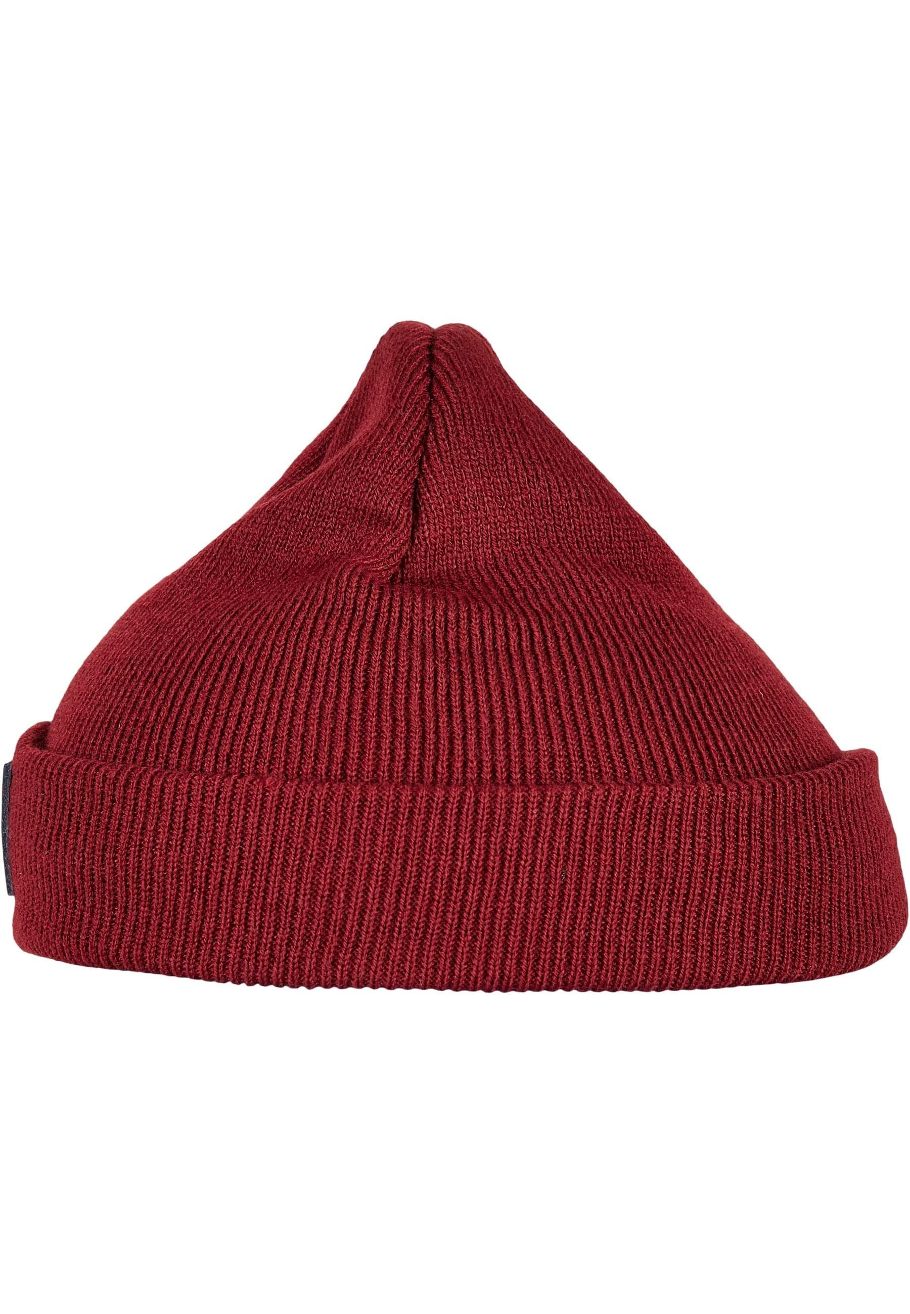 charcoal CLASSICS (1-St) Beanie Logopatch URBAN Kids Damen 2-Pack Beanie burgundy