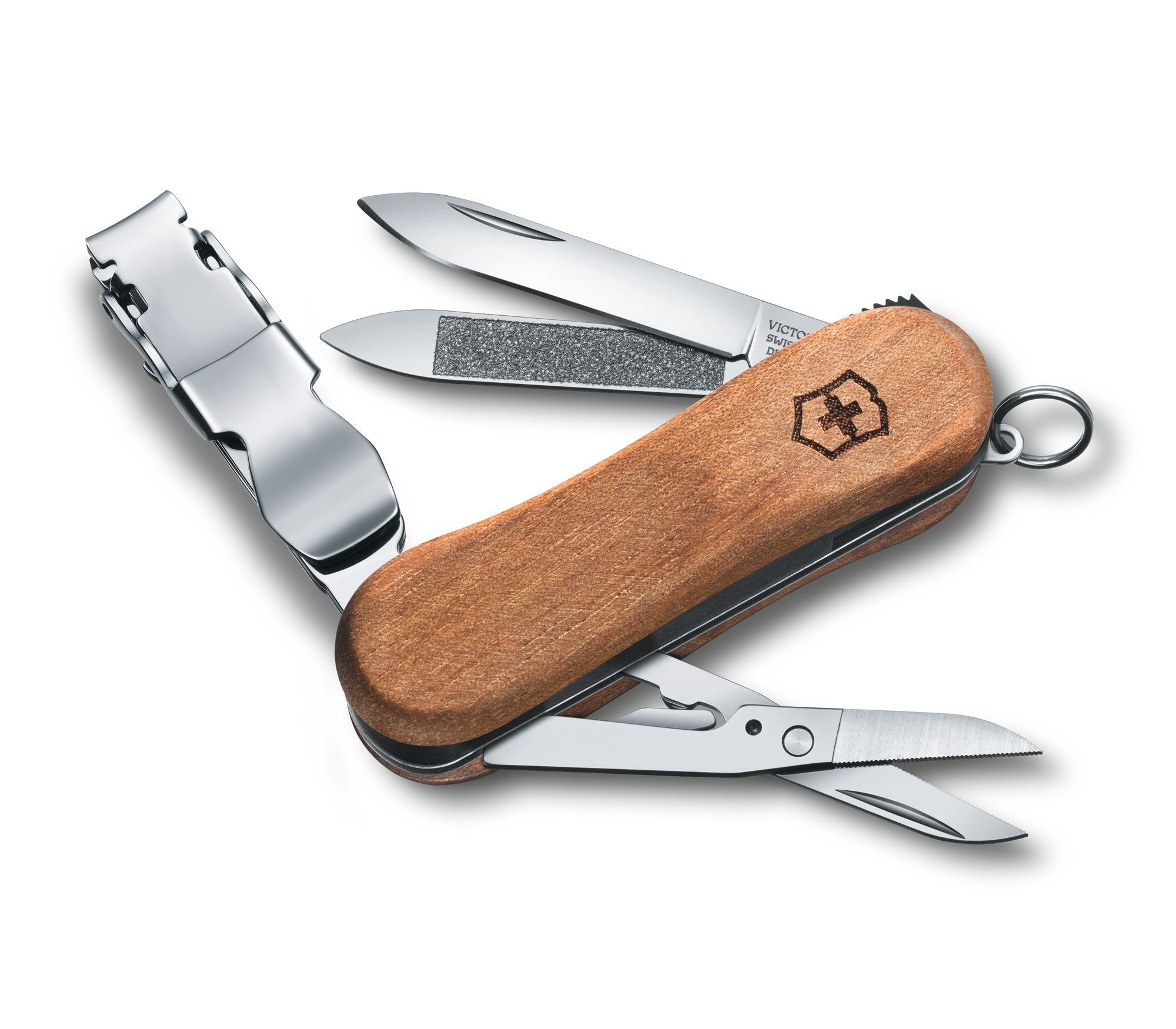 Victorinox Taschenmesser NailClip Wood 580 klein 0.6461.63 Nussbaumholz