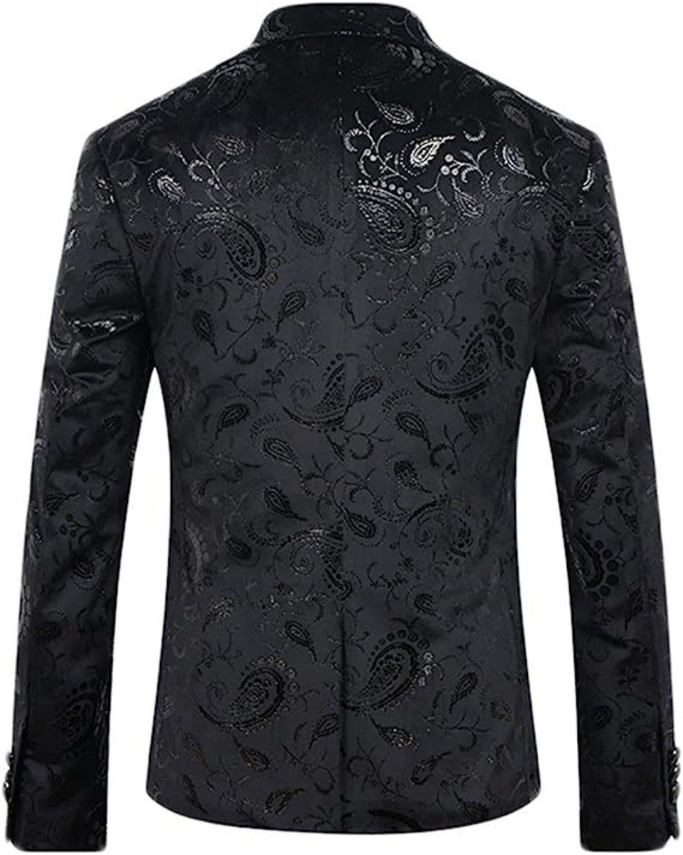 Allthemen Sakko Herren 2 Knöpfe Pailletten Blazer für Party günstig online kaufen