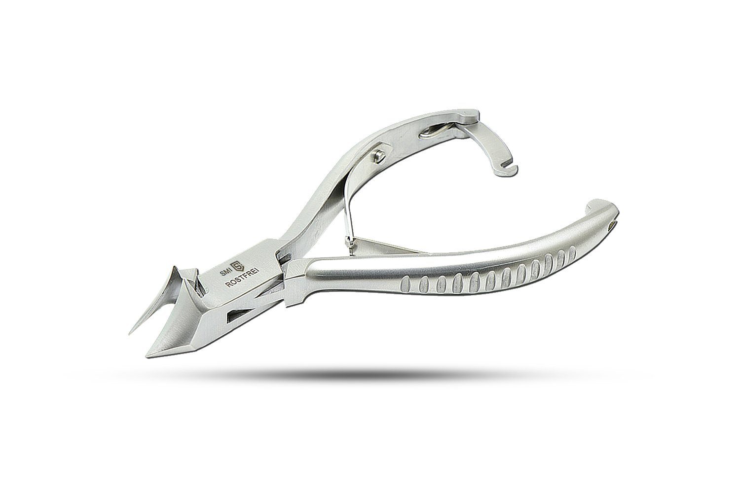 SMI Nagelzange Fußpflege Kopfschneider Nagelhautzange Nagelhautschieber Eckenheber, 5-tlg., mit Nagelheber Fußpflege set