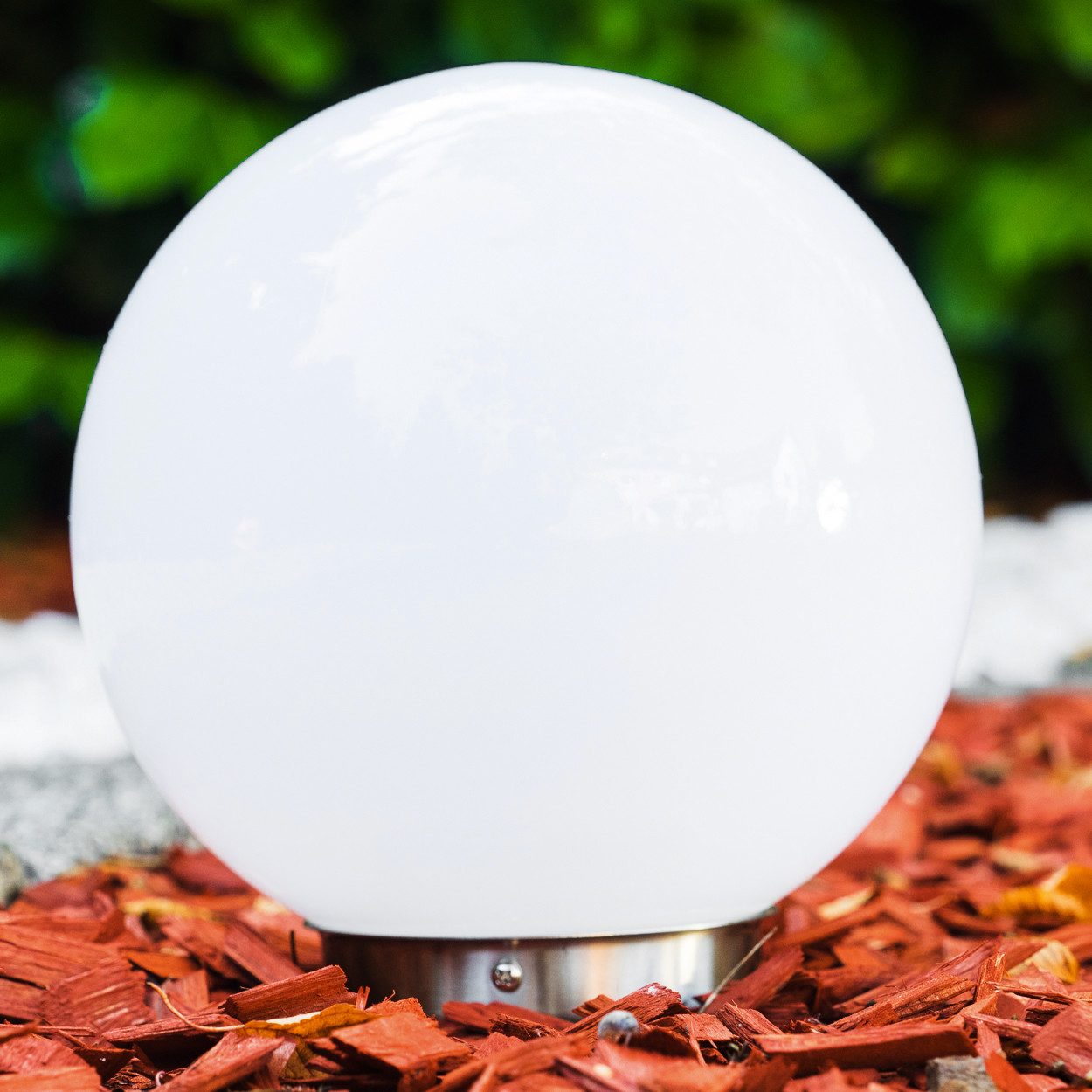 hofstein Kugelleuchte Solar Kugelleuchte 20cm Terrasse günstig online kaufen