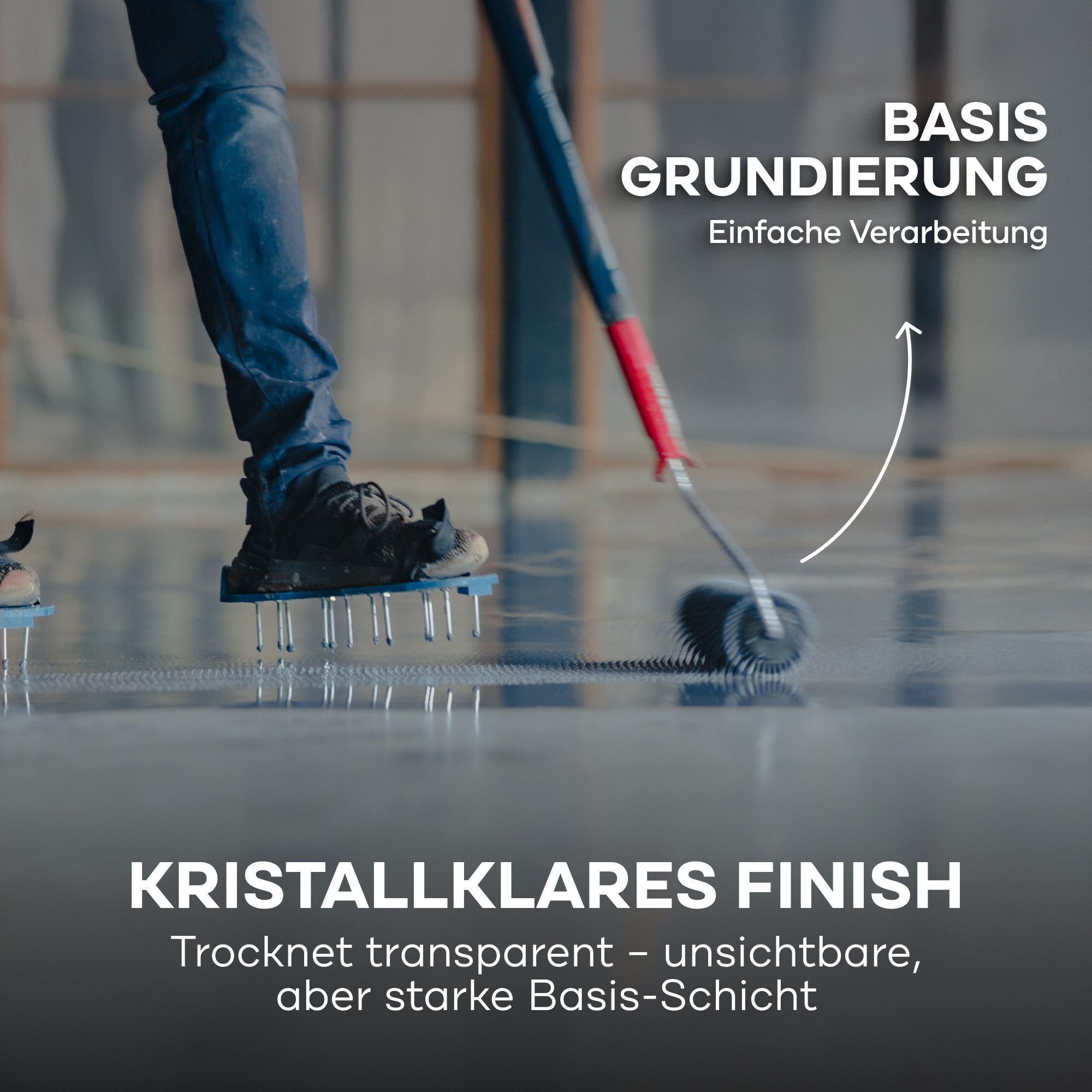 plid Haftgrund 2K Epoxy-Haftvermittler – 750 ml Grundierung für Beton & Garage, Hohe Haftfestigkeit – Bild 4 von 5