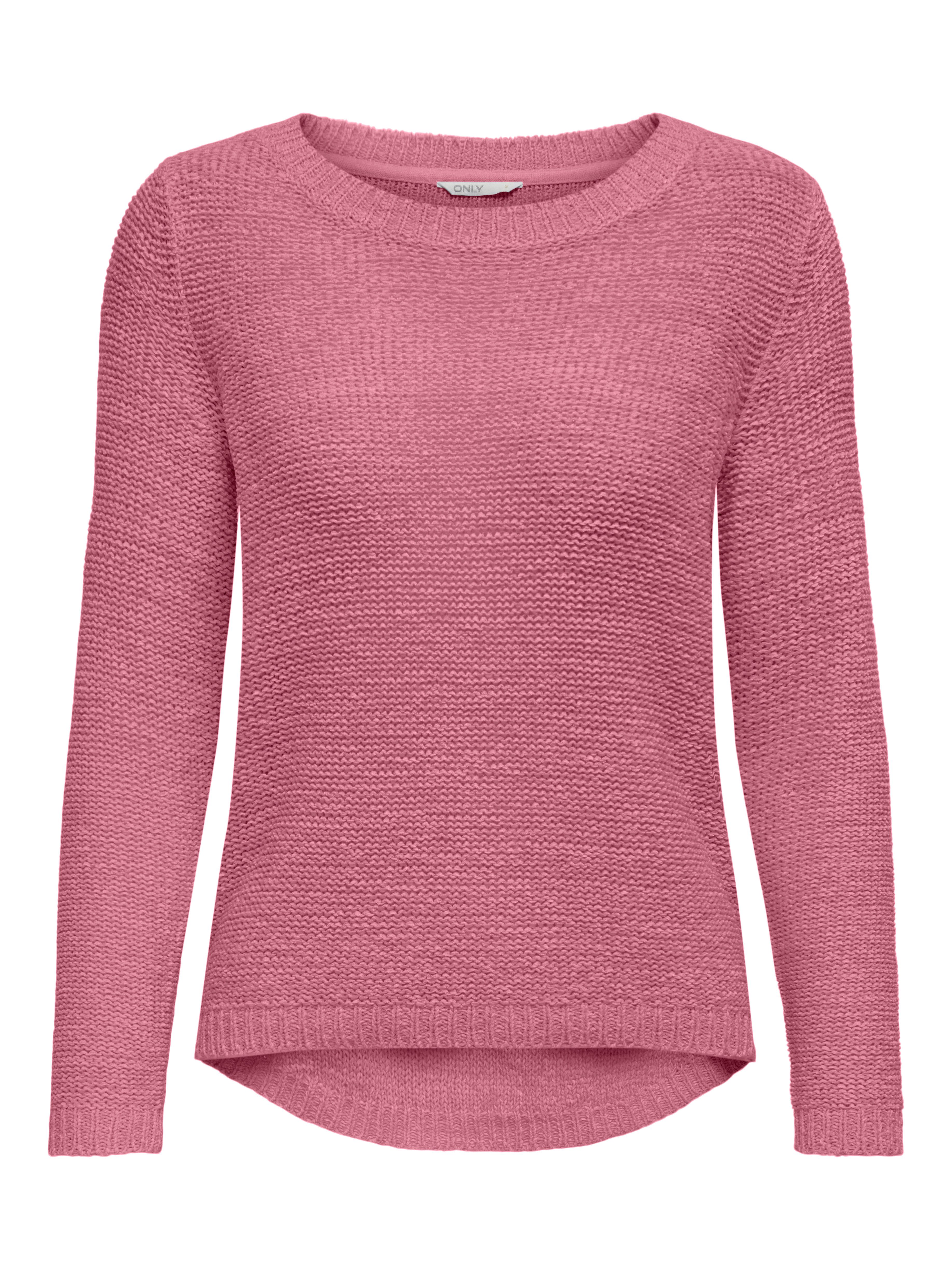 ONLY Strickpullover ONLGEENA XO L/S PULLOVER KNT NOOS mit Rundhalsausschnit günstig online kaufen
