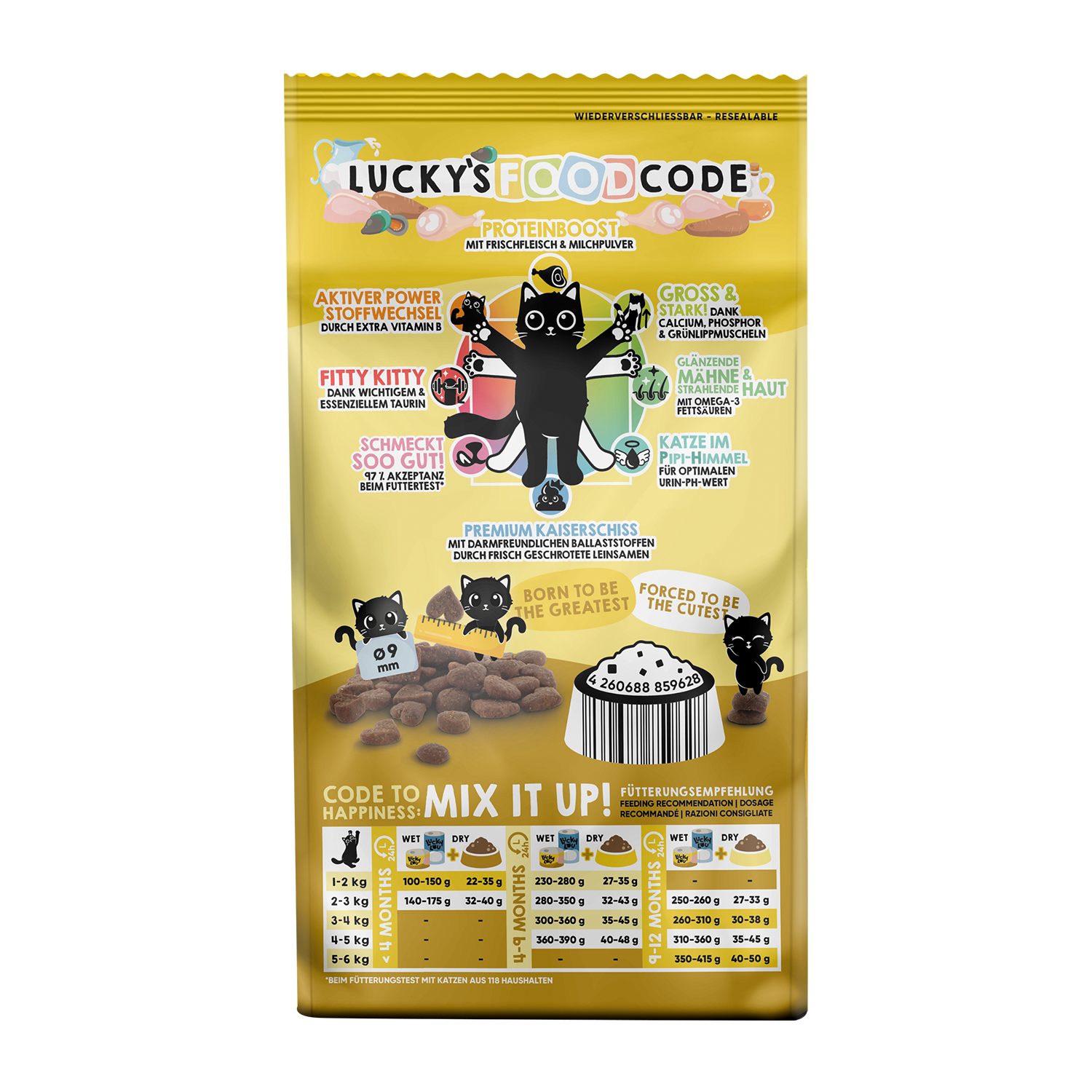 Lucky Lou Adult Geflügel & Huhn, für: Katzen