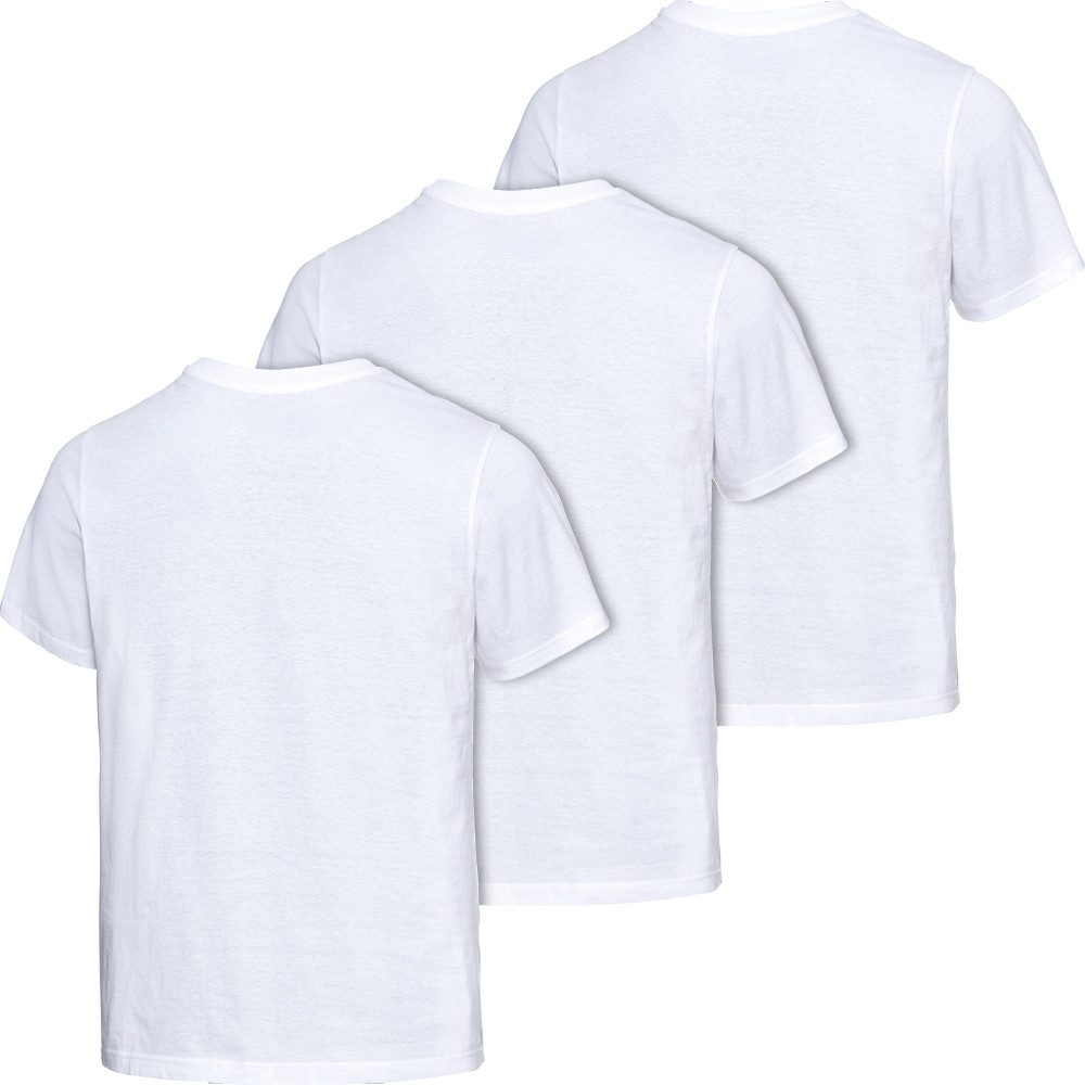 Kappa Kurzarmshirt aus 100% Baumwolle (Set, 3er-Pack) Für Damen und Herren