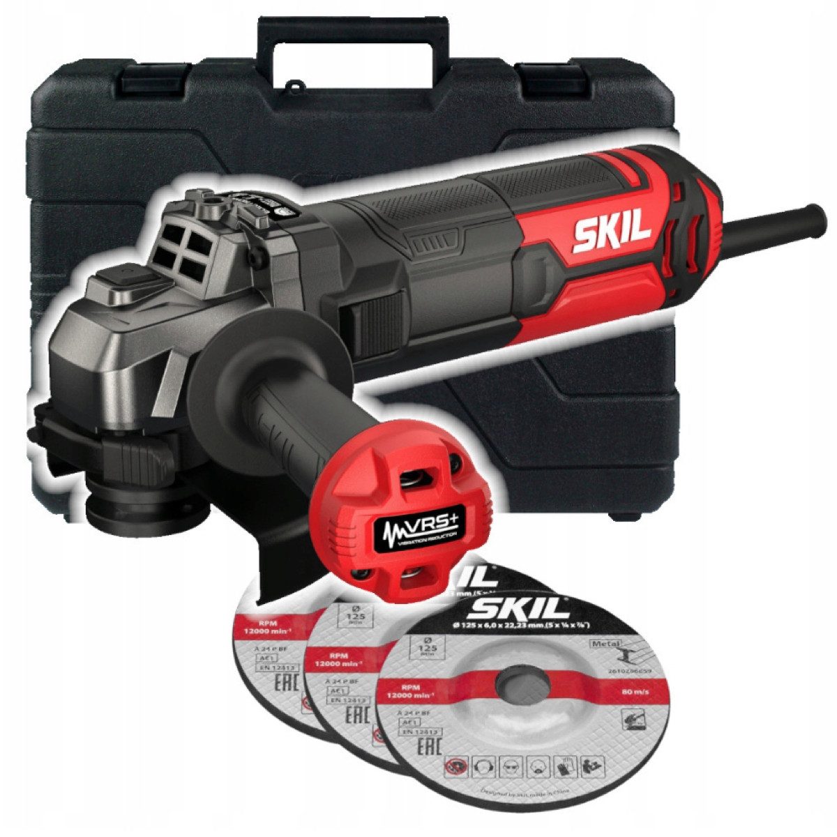 SKIL Угловая шлифовальная машина Угловая шлифовальная машина Skil 9151 GB 125mm 1010W (Koffer)