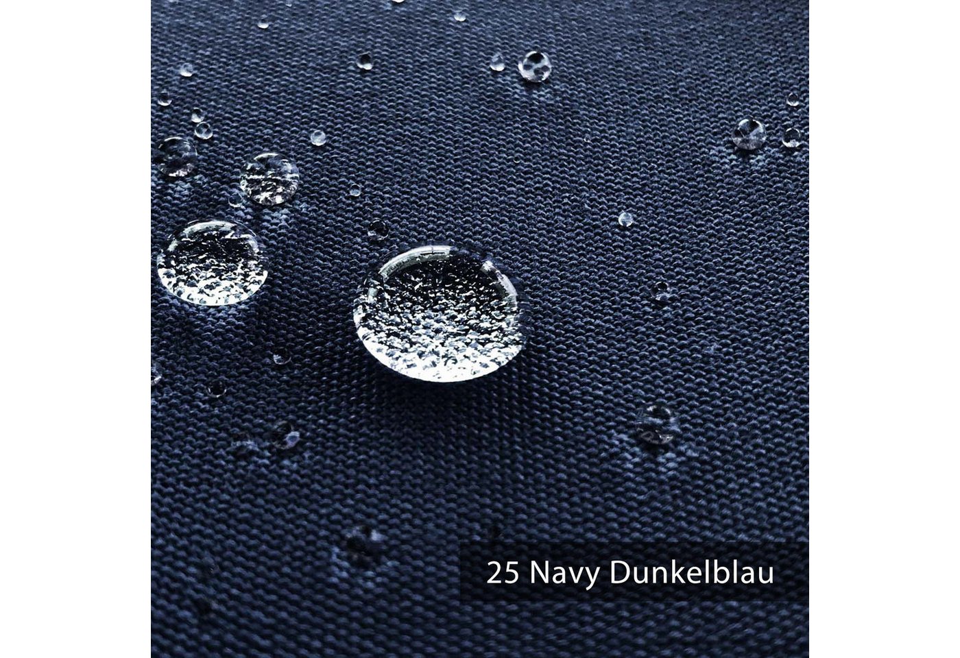 Thumbnail - novely® Stoff ARAGON WATERPROOF UV+ Outdoor-Stoff in Baumwoll-Optik, Antibakteriell, UV-beständig, wasserabweisend, Mete...