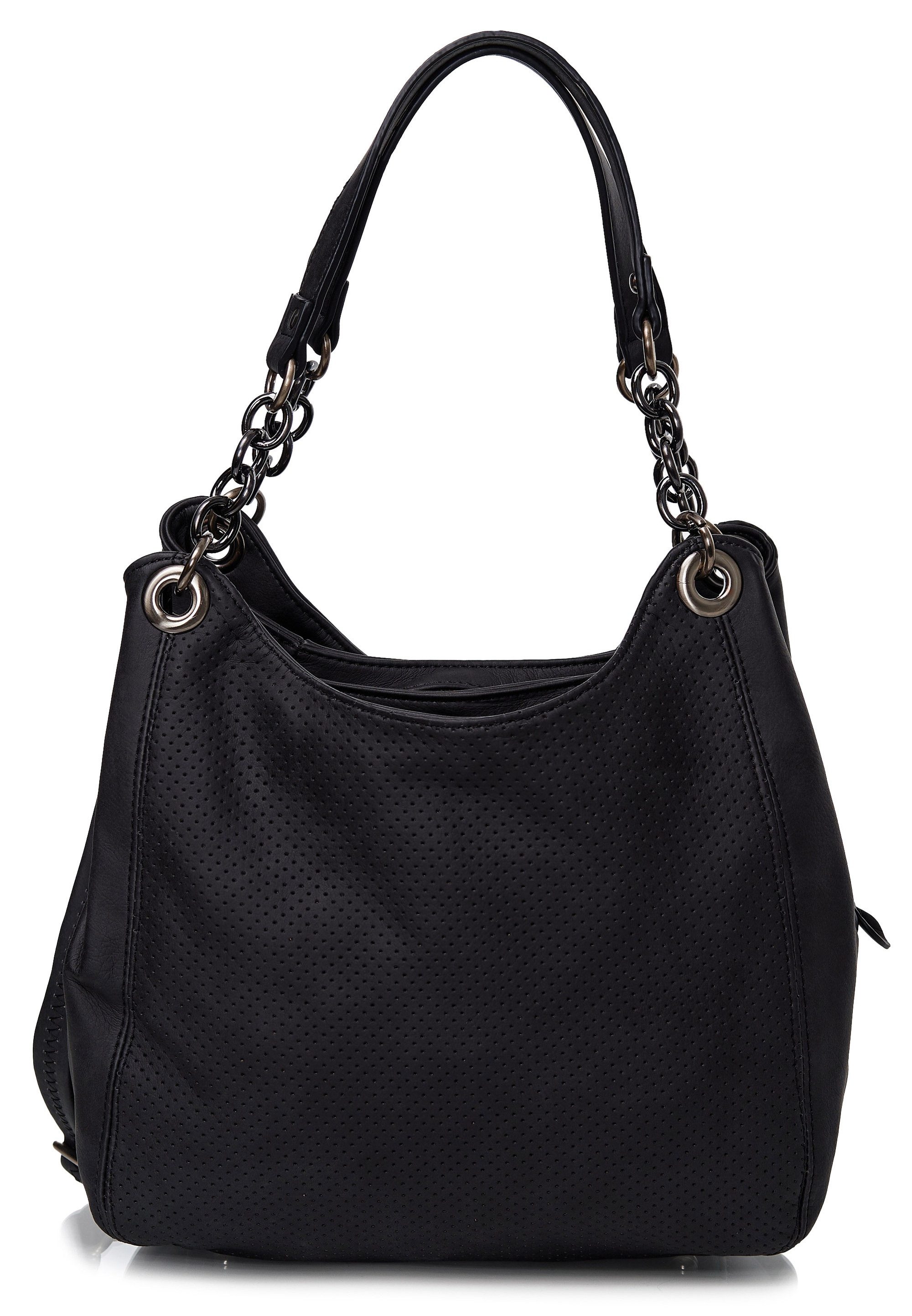 Harpa Schultertasche (1-tlg), mit aufwendigen Tragegriffen und feinem Lasercut