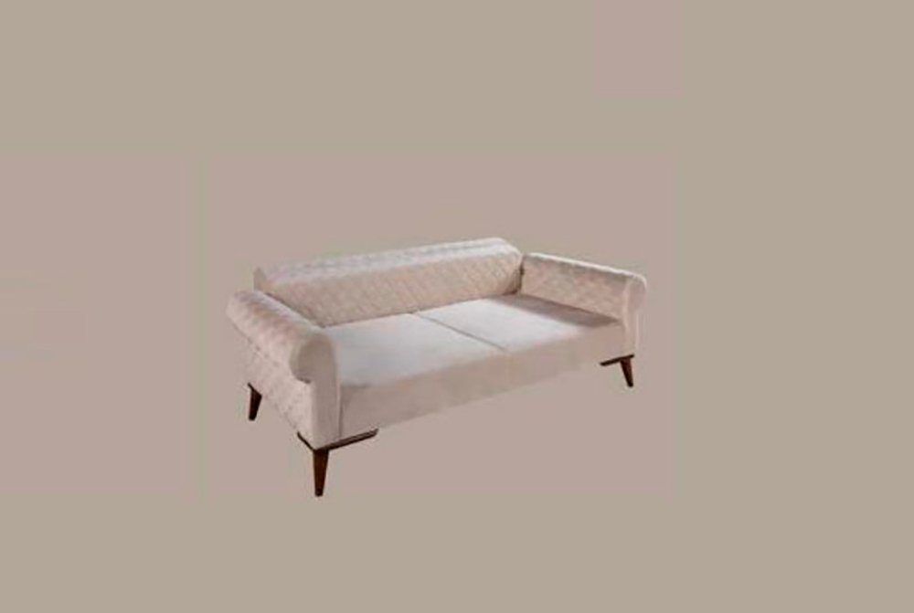 Neu, Europe Sitz Made JVmoebel Sofas Sofa Textil Elegantes in Dreisitzer Weiß Couchen Luxus 3 Sofa