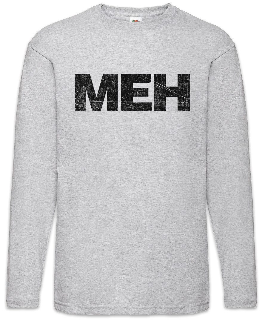 Langarmshirt MEH Langarm T-Shirt Langeweile Langweiler Boredom Boring Bored Nerd
