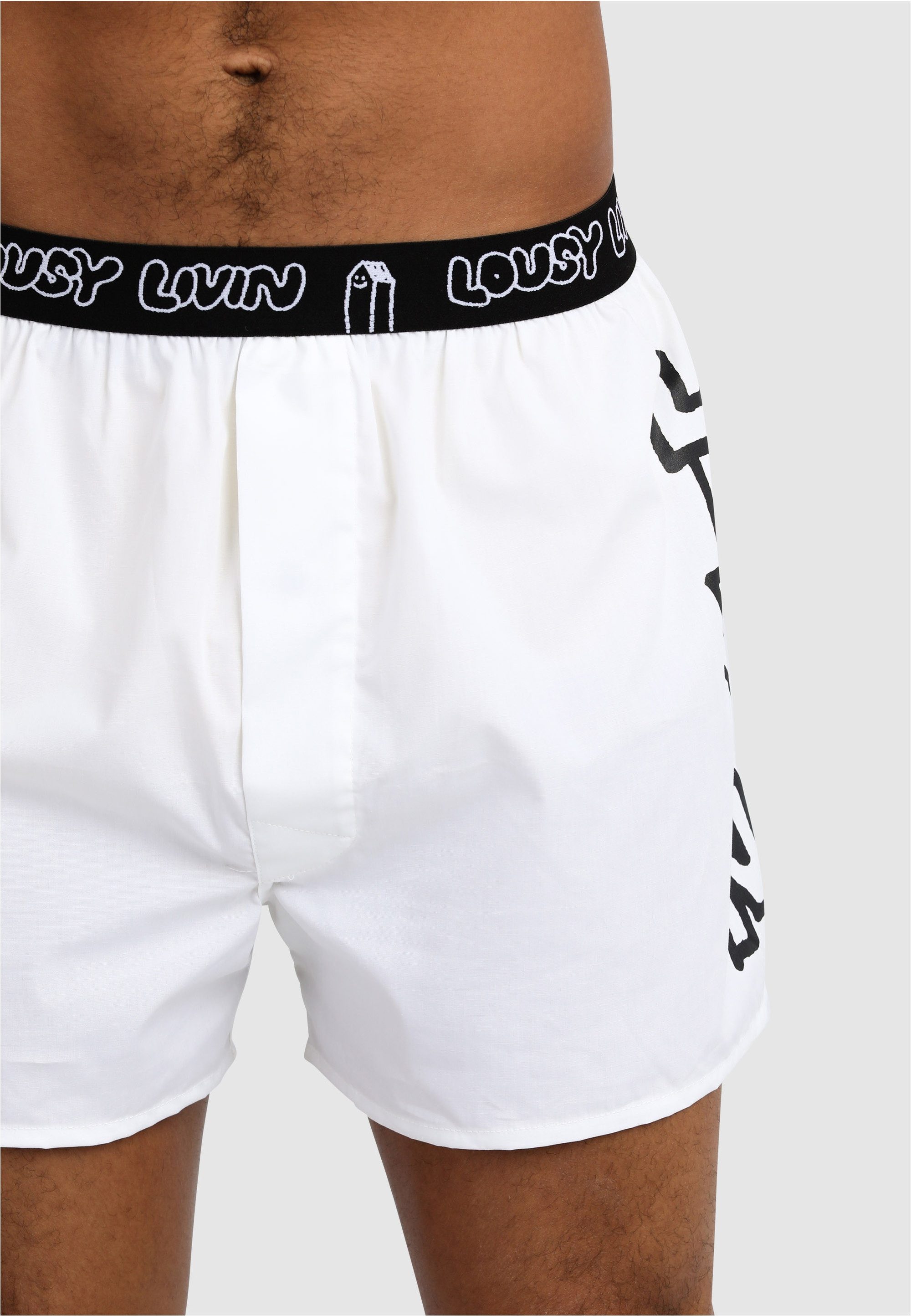 Lousy Livin Boxershorts Lou 2er-Pack mit lockerem Schnitt