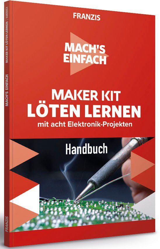 Franzis Experimentierkasten MakerKit Löten lernen