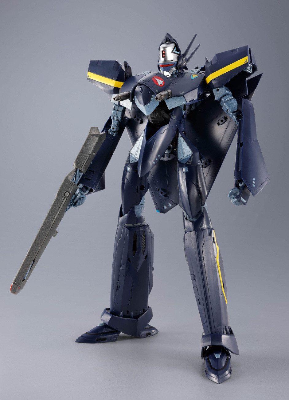 Bandai Tamashii Nations Actionfigur Macross 7 DX Chogokin Actionfigur VF-17S Nightmare Stealthvalkyrie (Ga