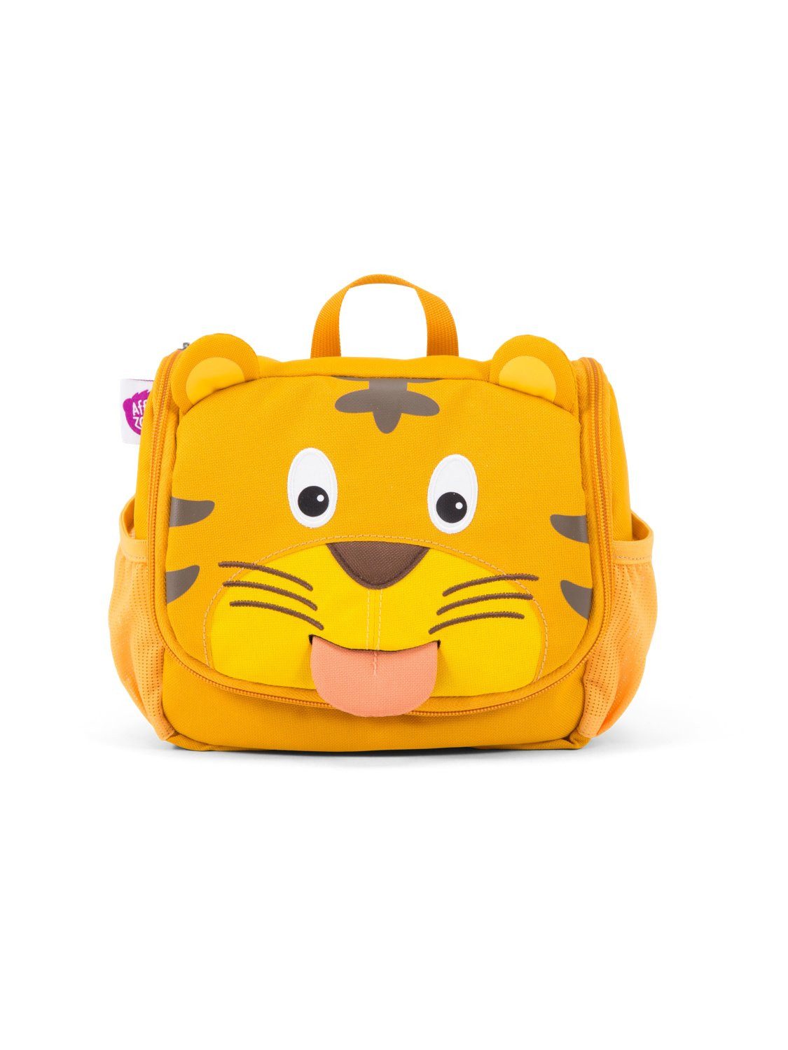 Affenzahn Kulturbeutel Kulturtasche, mit personalisierbarer Ziehzunge