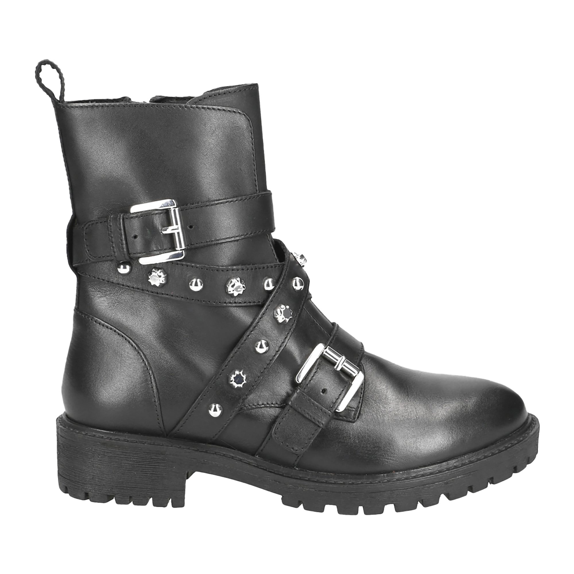 GEOX HOARA, Stiefeletten, Schwarz, Damen Stiefelette