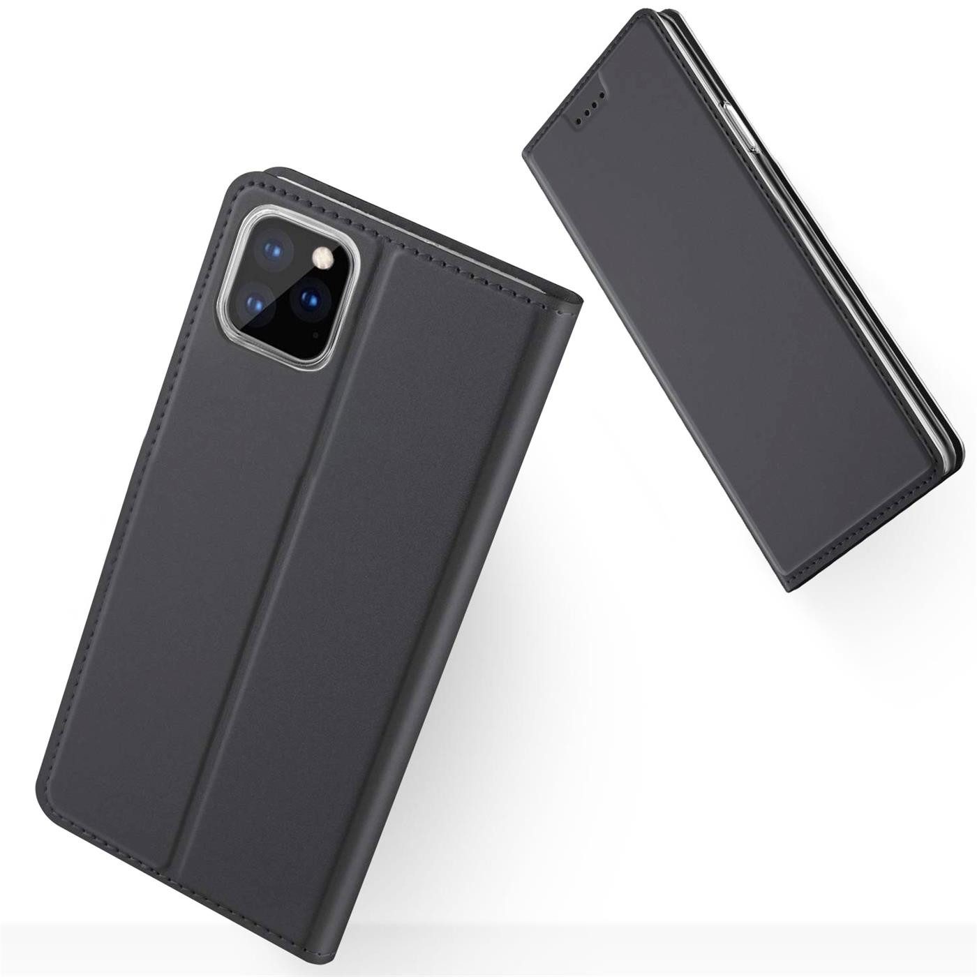 CoolGadget Handyhülle Klapptasche Wallet Kartenfach für Apple iPhone 11 Pro Max 6,5 Zoll, Ultra Slim Flip Case Hülle Klapphülle Cover Schutzhülle