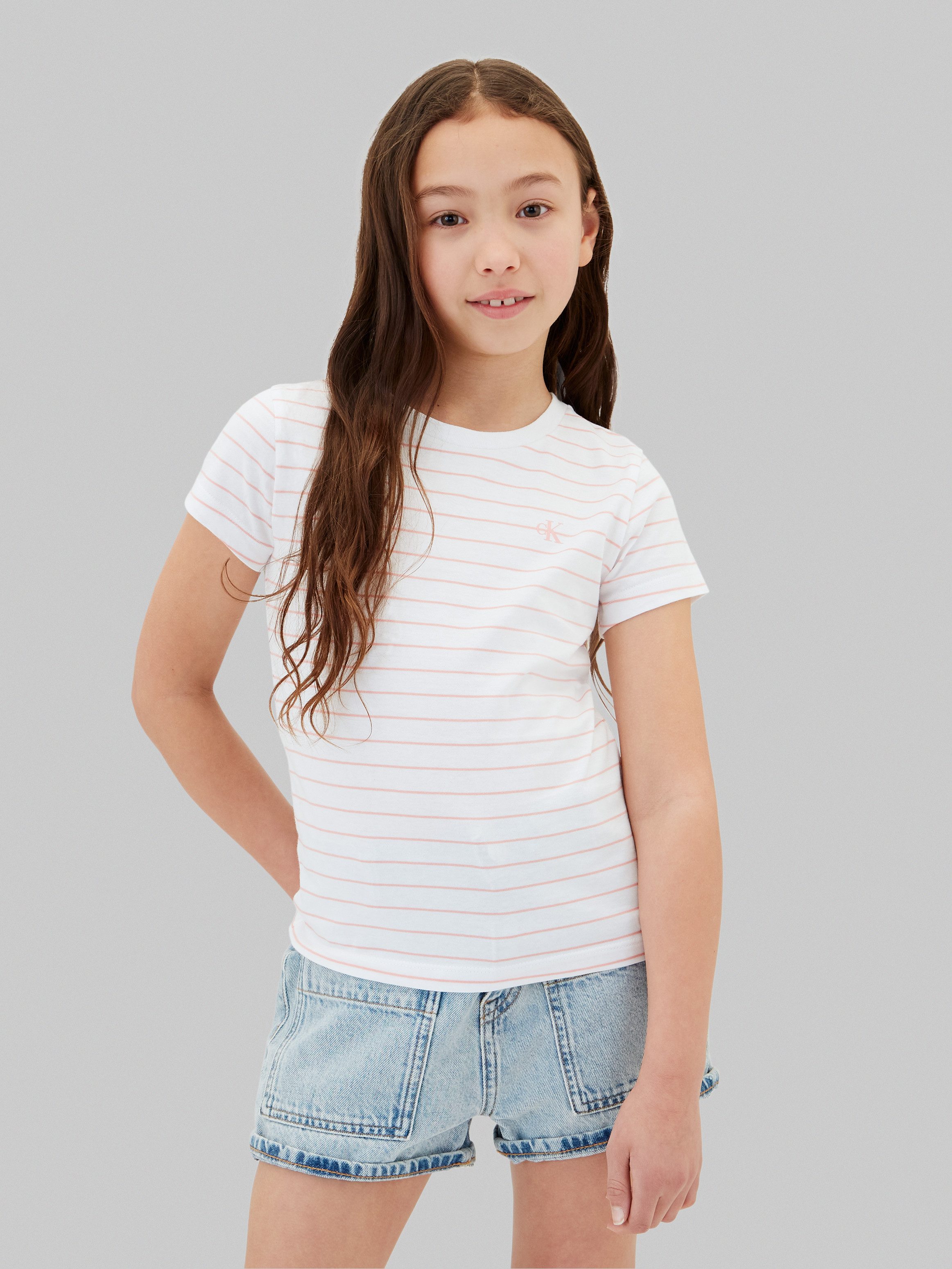 Calvin Klein Jeans T-Shirt 2-PACK TEE Regular fit für Kinder mit Markenlogo