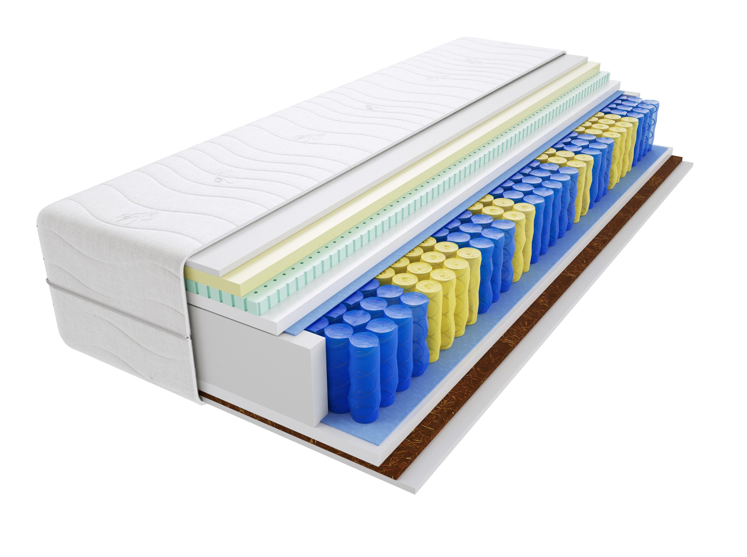 Taschenfederkernmatratze Matratzen, Taschenmatratzen Lima Max 65x170 cm - viele Größen, Godre, 27 cm hoch