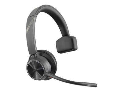 Poly Voyager 4300 UC On-Ear - BT- kabellos - USB-A - Zoom Certified Headset (telefonieren)