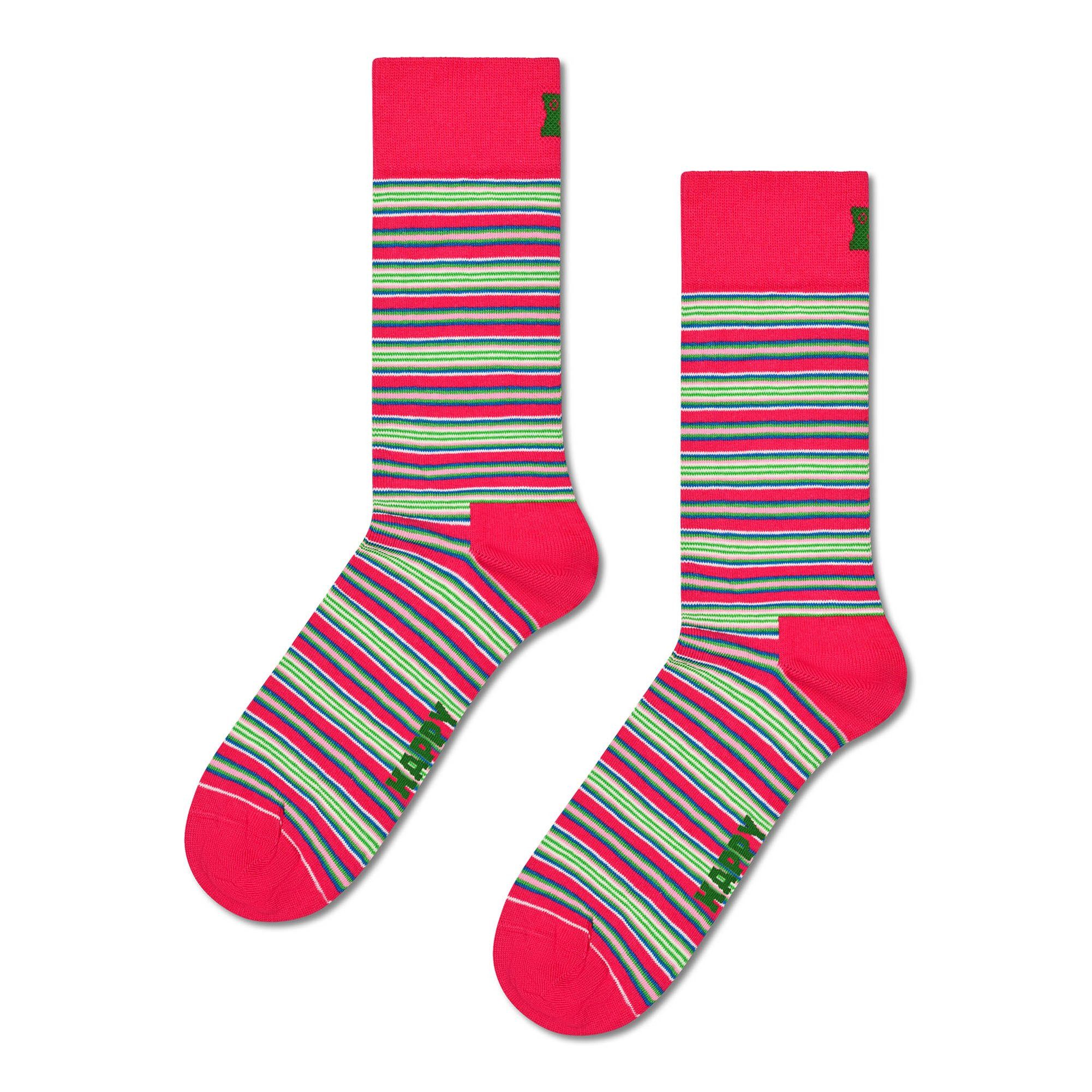 Happy Socks Kurzsocken Unisex Socken 3er Pack Baumwolle (Packung, 3er Pack)