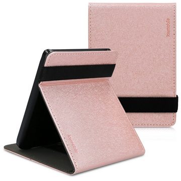 kwmobile E-Reader-Hülle Hülle für Pocketbook Touch Lux 4/Lux 5/Touch HD 3/Color (2020), Schlaufe Ständer - e-Reader Schutzhülle - Flip Cover Case