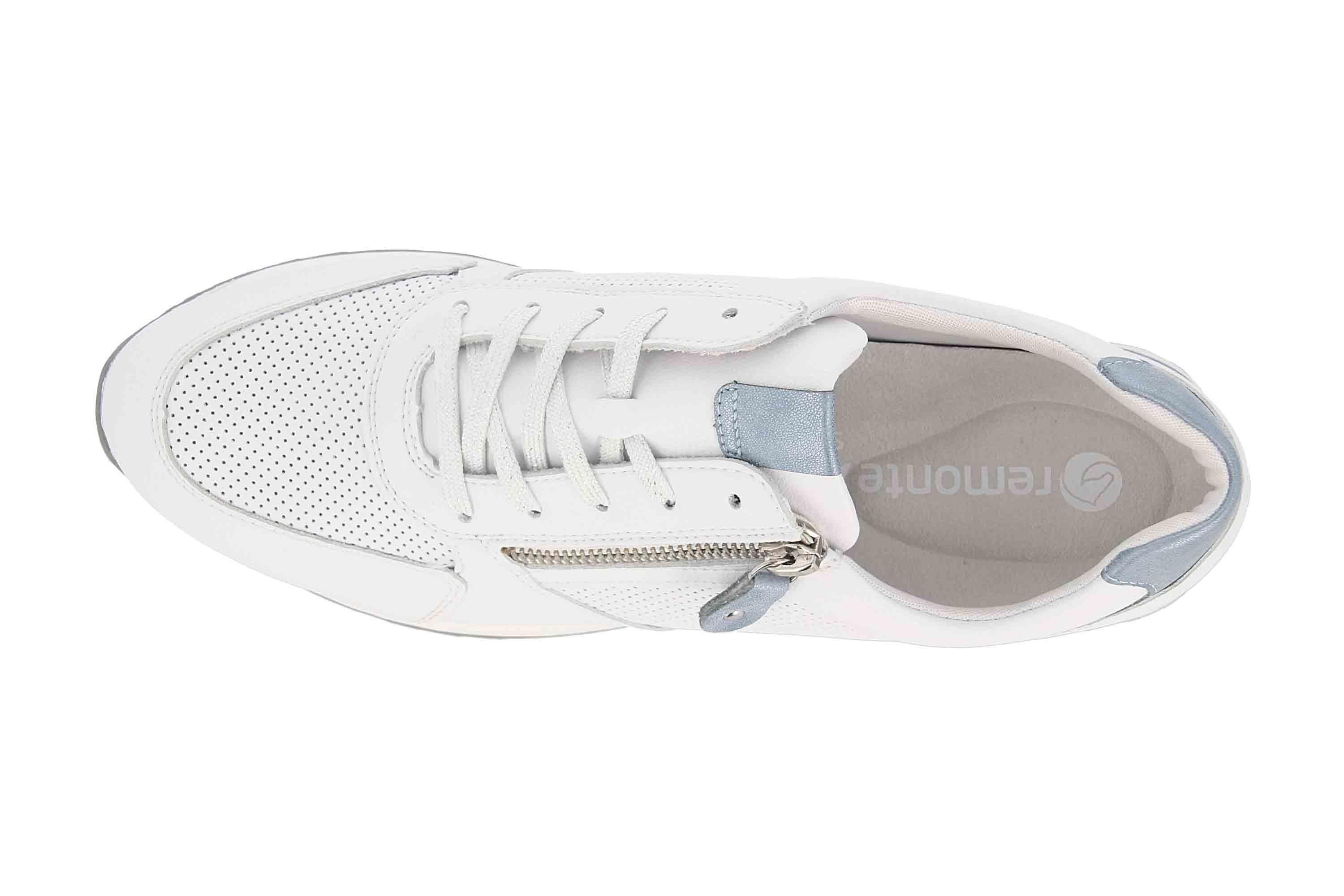 weiss/bleu / 80 R2524-80 Remonte Sneaker