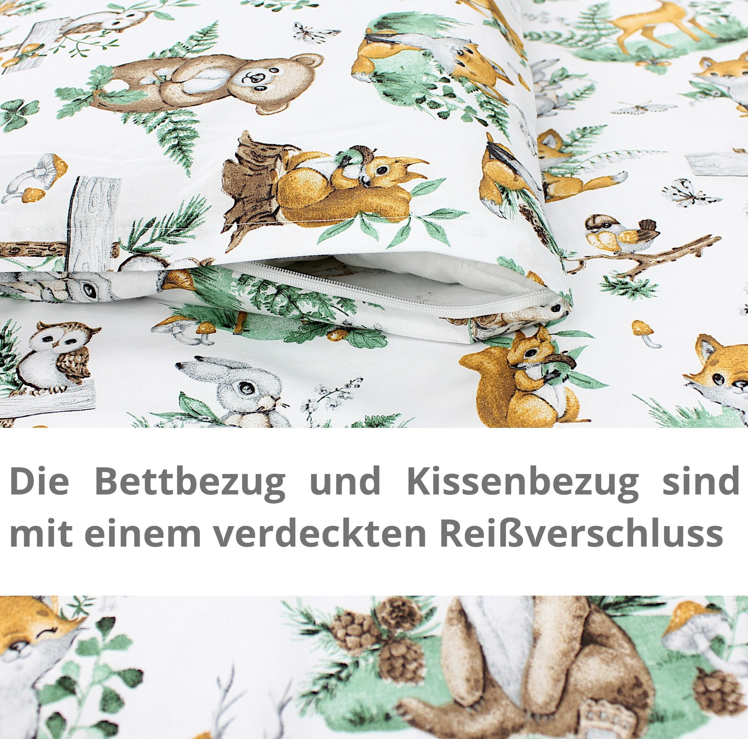 TupTam Babybettwäsche Baby Wiegenset 4-teilig Bettwäsche-Set: günstig online kaufen