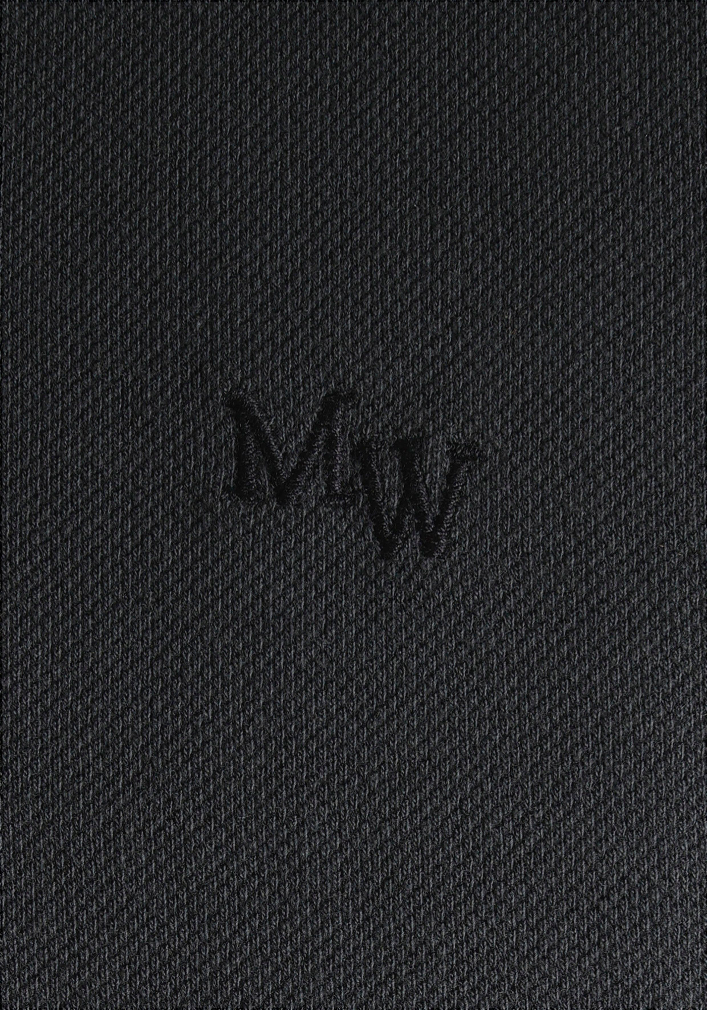 Man's World Poloshirt Kurzarm, mit Polokragen, aus Piqué-Stoff, mit stilvoller Stickerei