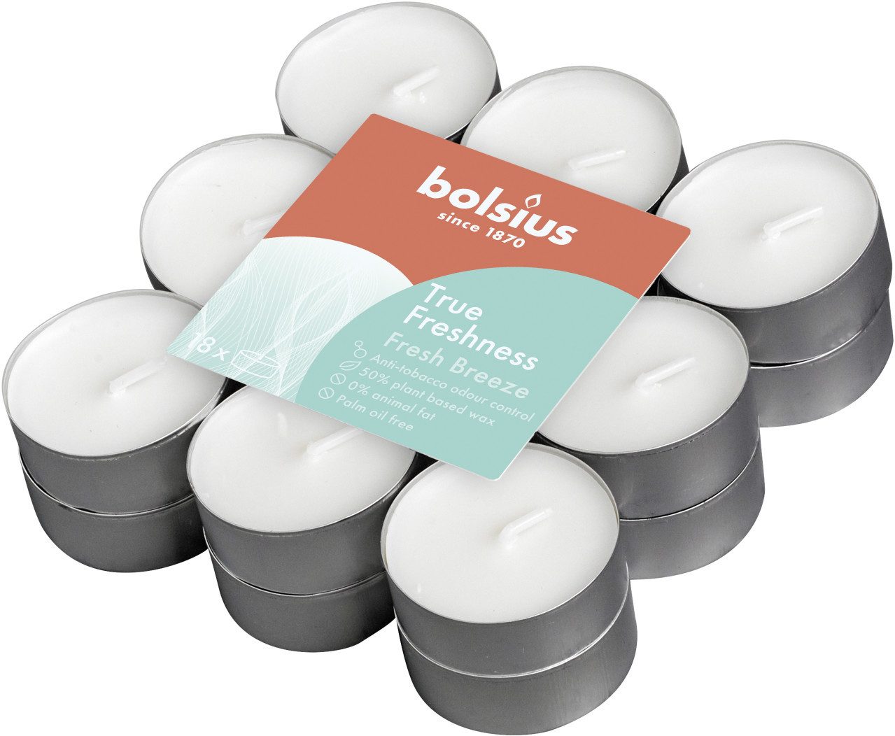 Bolsius Teelicht Bolsius Duftteelichter True Freshness Frische