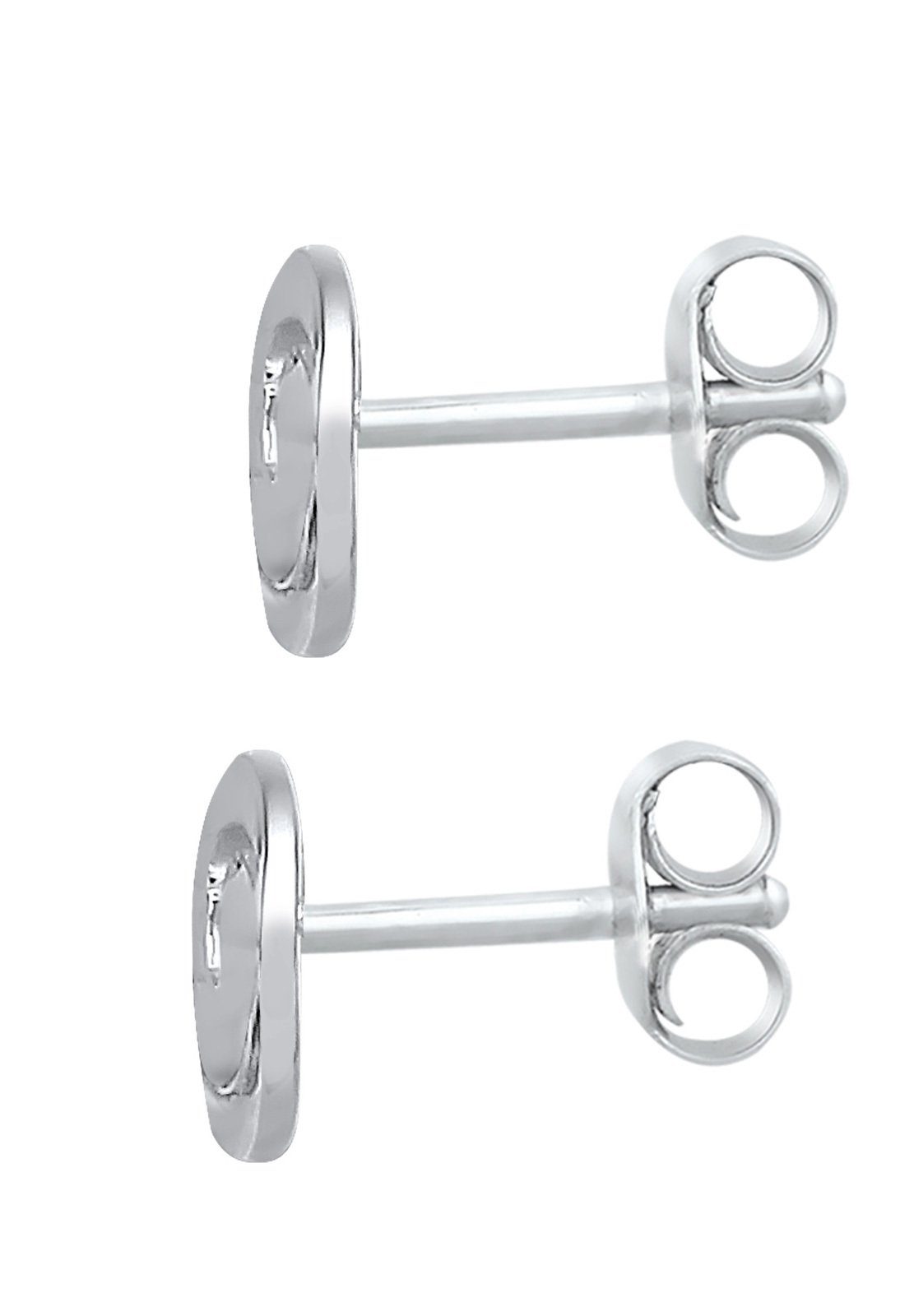 Elli Paar Ohrstecker Spirale Geo Basic Verspielt Schmuck Geschenk 925 Silber, Spirale