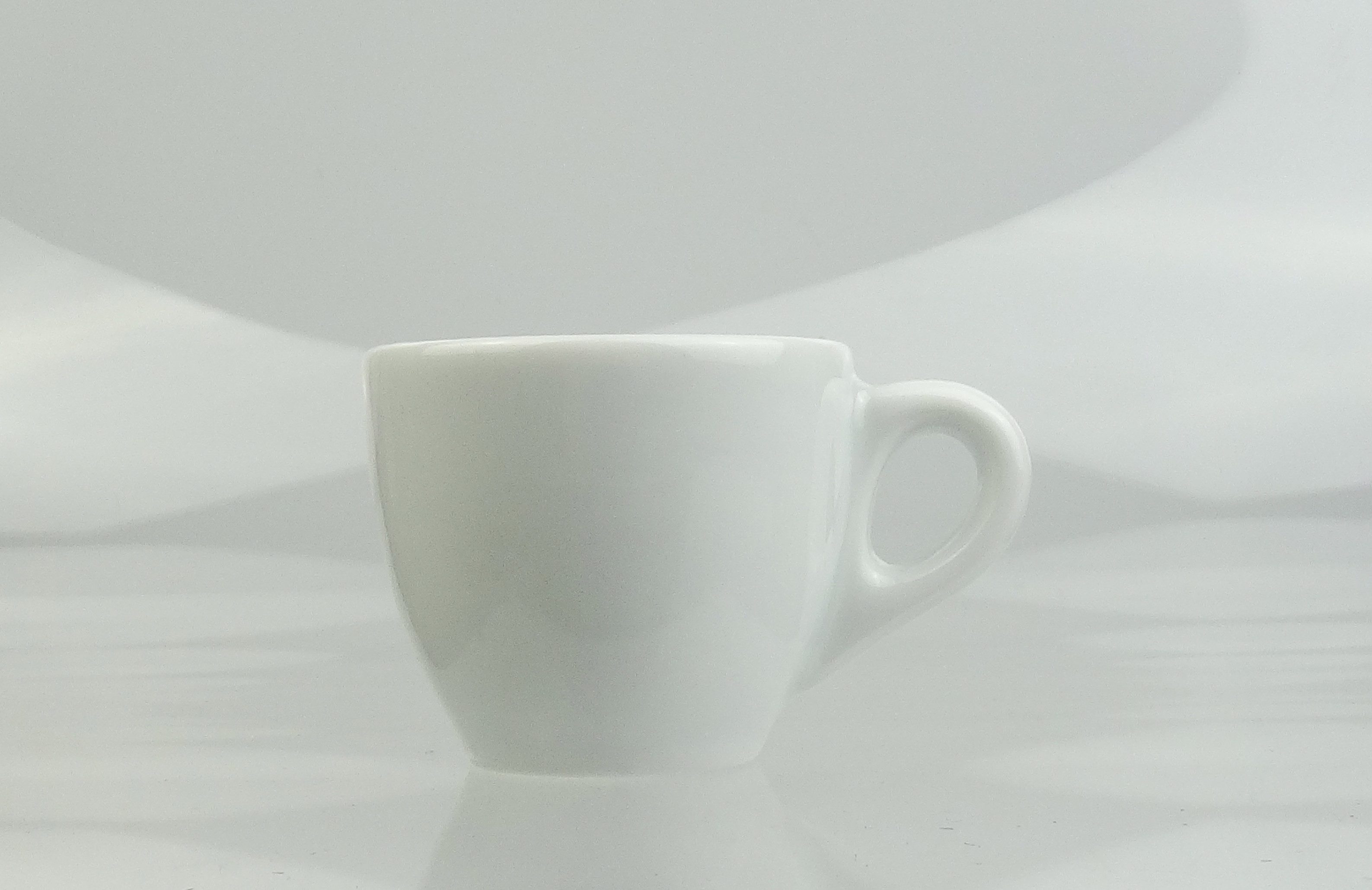 Ancap Espressotasse dickwandig, weiss, Made in Italy, 1-tlg., Porzellan
