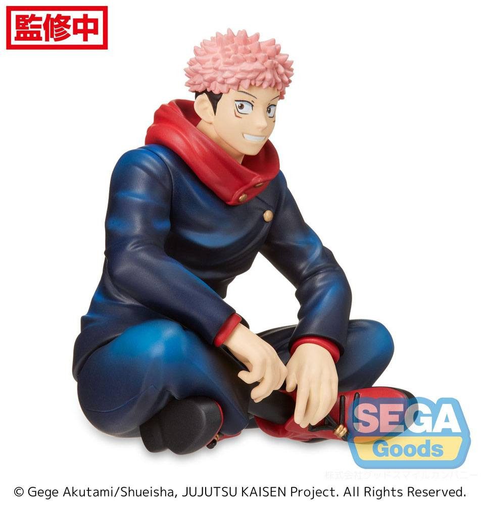 Sega Merchandise-Figur Jujutsu Kaisen PM Perching PVC Yuji Itadori 11 cm
