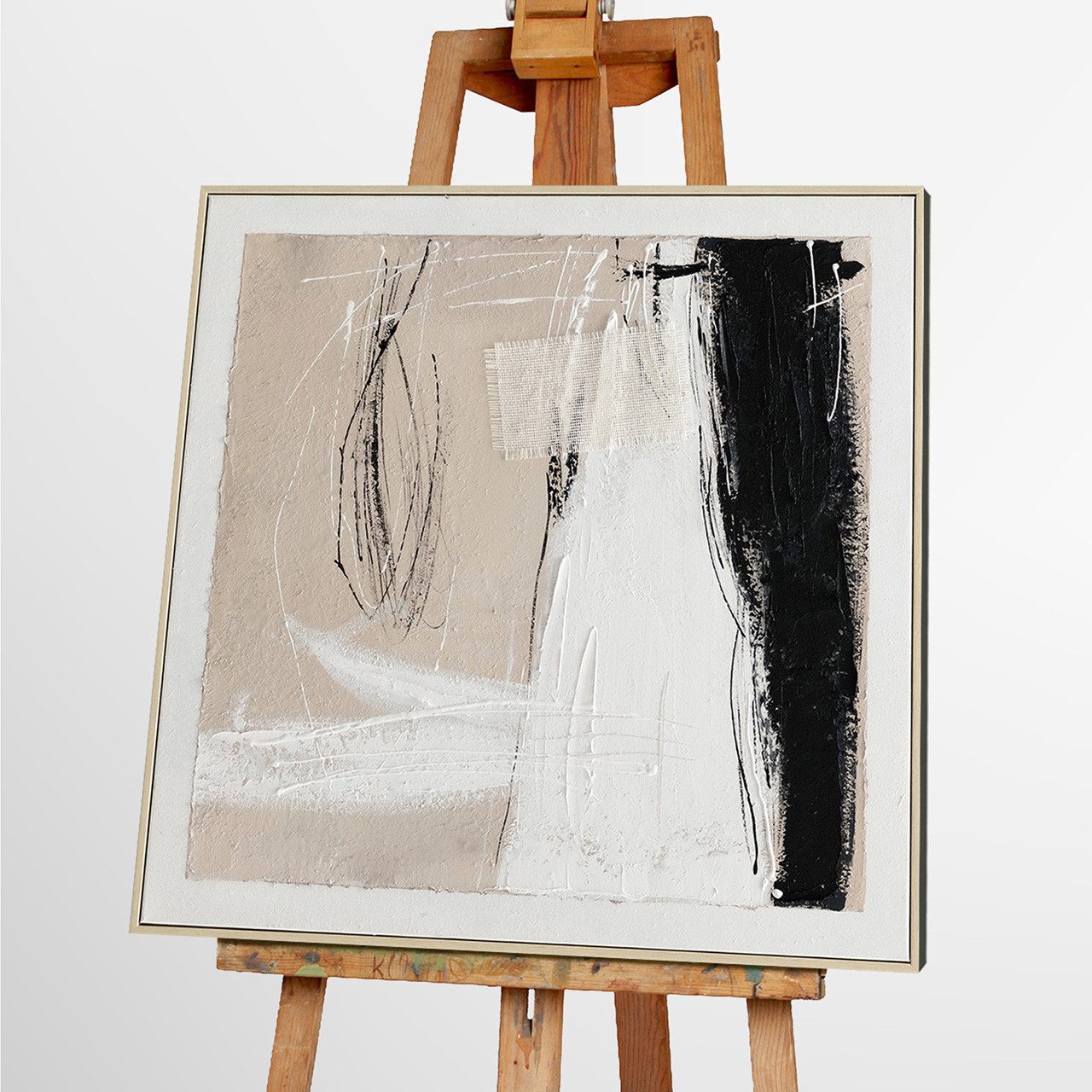 ArtUniverse Gemälde Natural Art 80 x 80 cm, Abstrakt