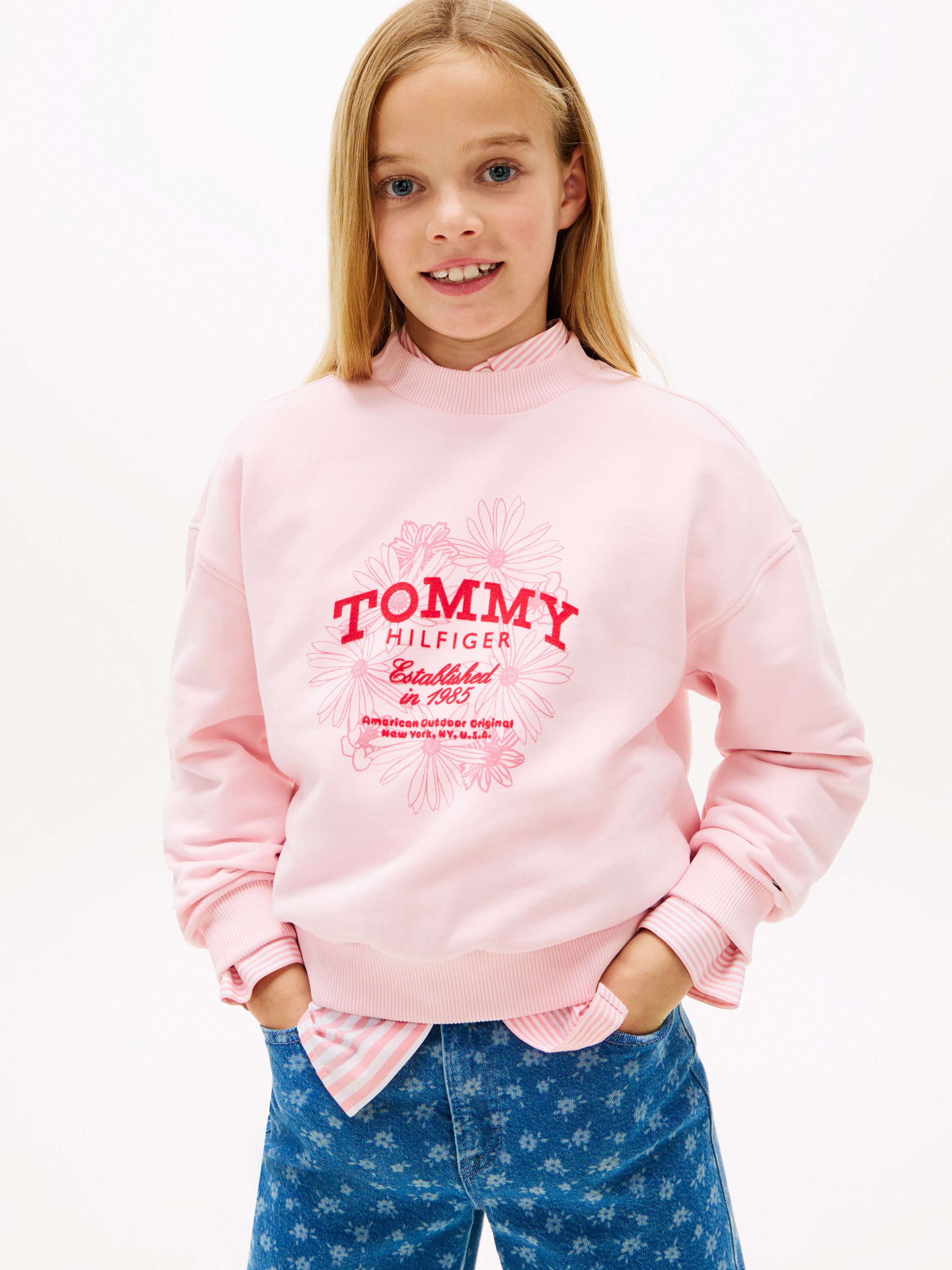 Tommy Hilfiger Sweatshirt Regular fit, Kinder bis 16 Jahre