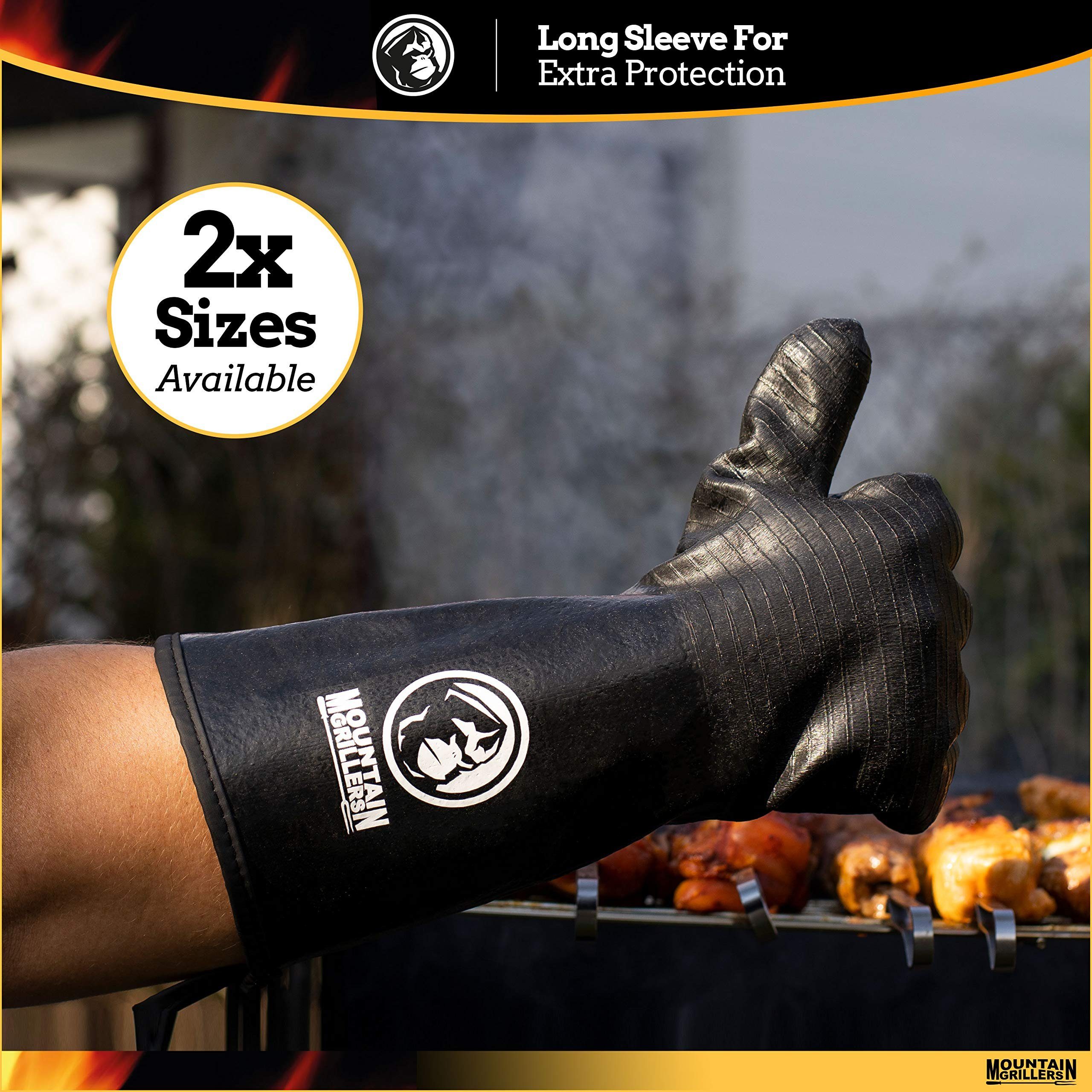 Grillers Bbq, Cm Hitzebeständige Mountain Extrem Handschuhe Für 35,6 Grill Grillhandschuhe