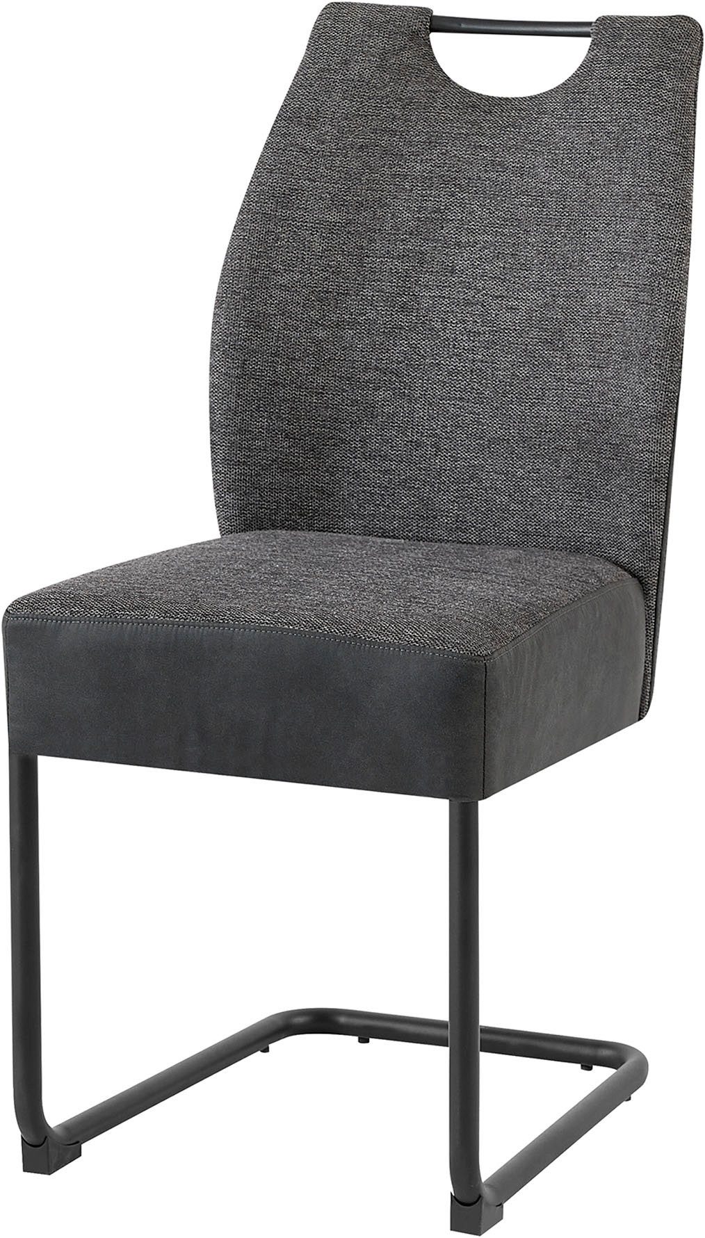 byLIVING Freischwinger Peter-XXL 2er-Set (Set, 2 St), mit gemütlicher Federkernpolsterung und XXL Belastbarkeit bis zu 150kg