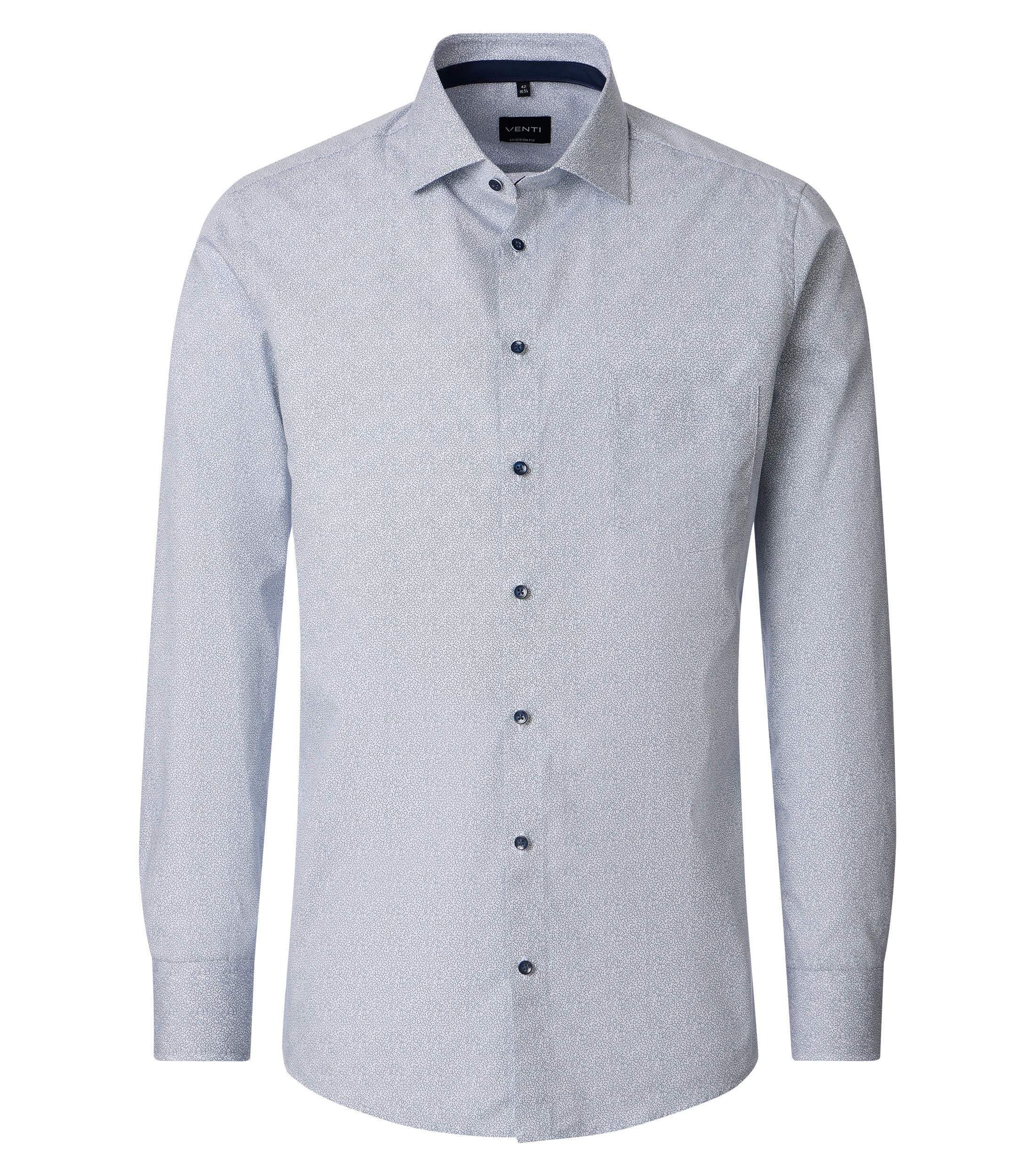 Businesshemd VENTI Businesshemd Langarm Print