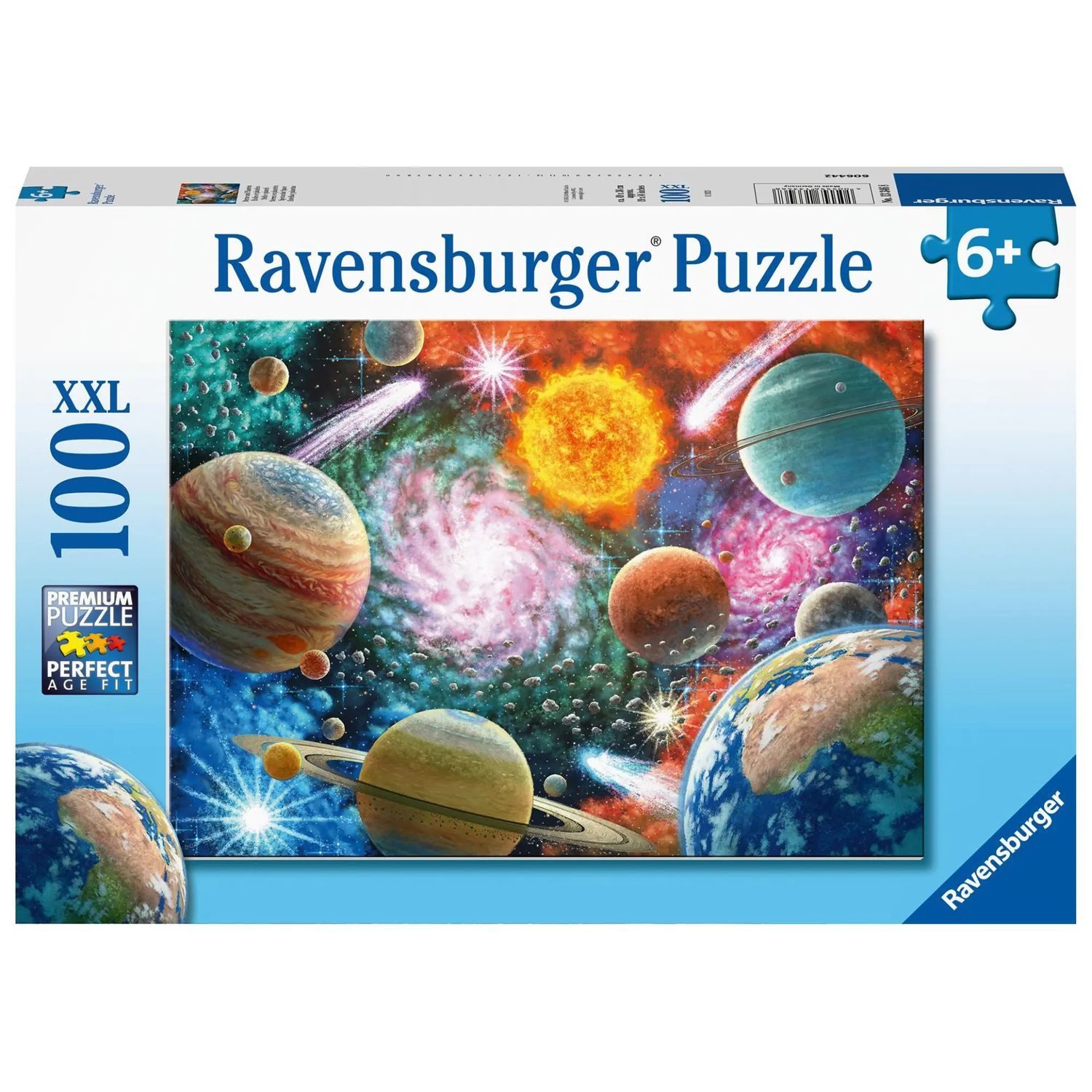 Ravensburger Puzzle Ravensburger Kinderpuzzle - 13346 Sterne und Planeten - 100 Teile..., 100 Puzzleteile