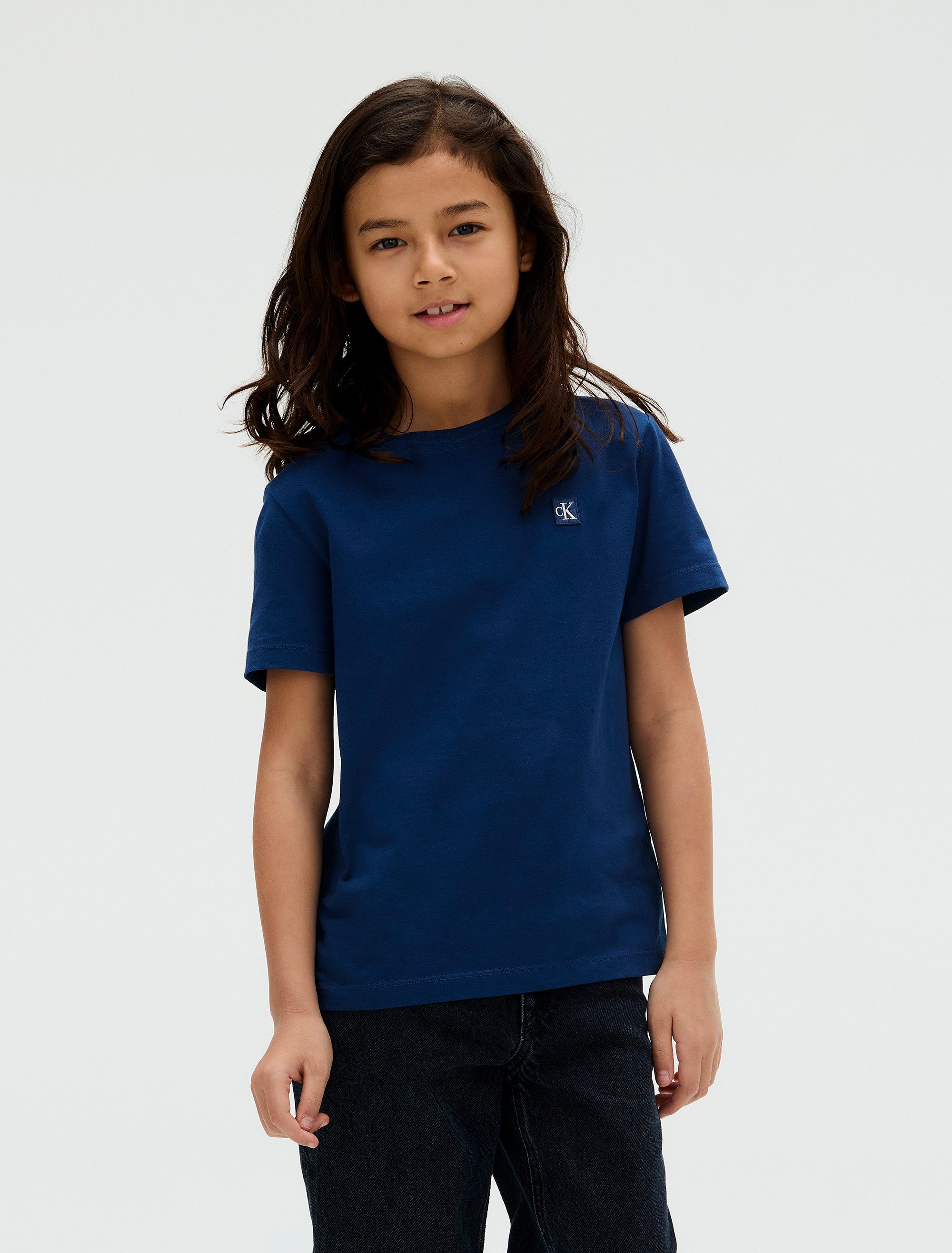 Calvin Klein Jeans Weite Jeans SKATER VISUAL BLUE CF für Kinder bis 16 Jahre