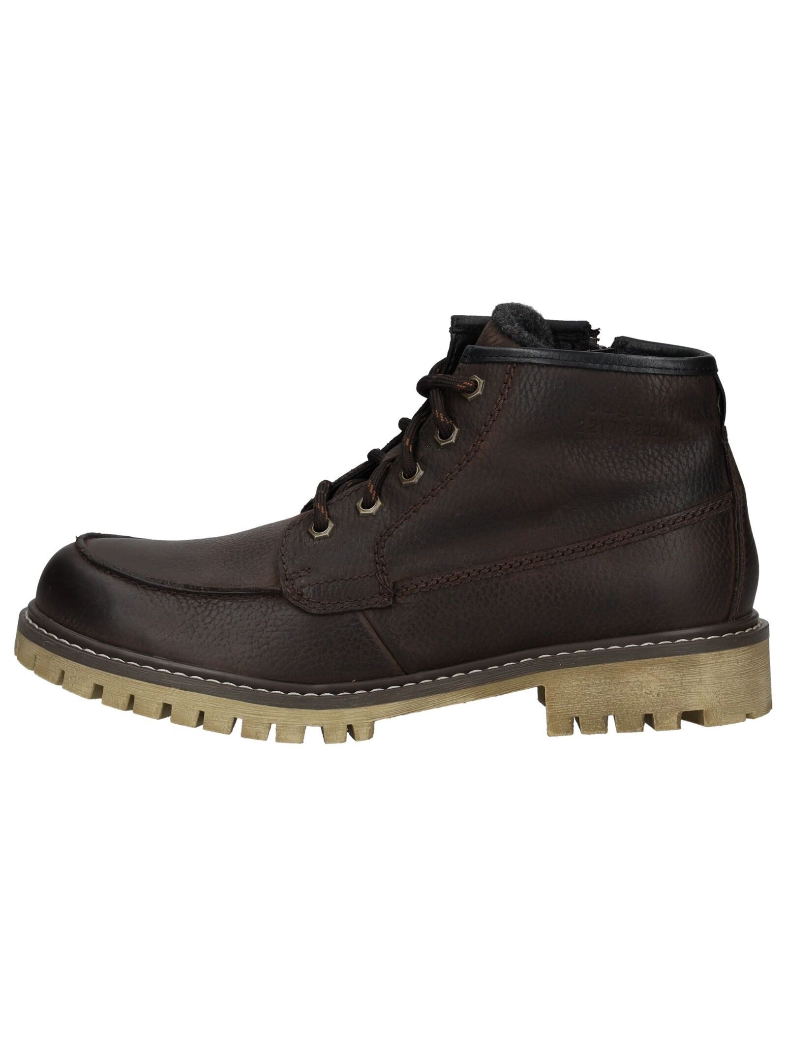bugatti bugatti Stiefelette Leder Schnürstiefelette