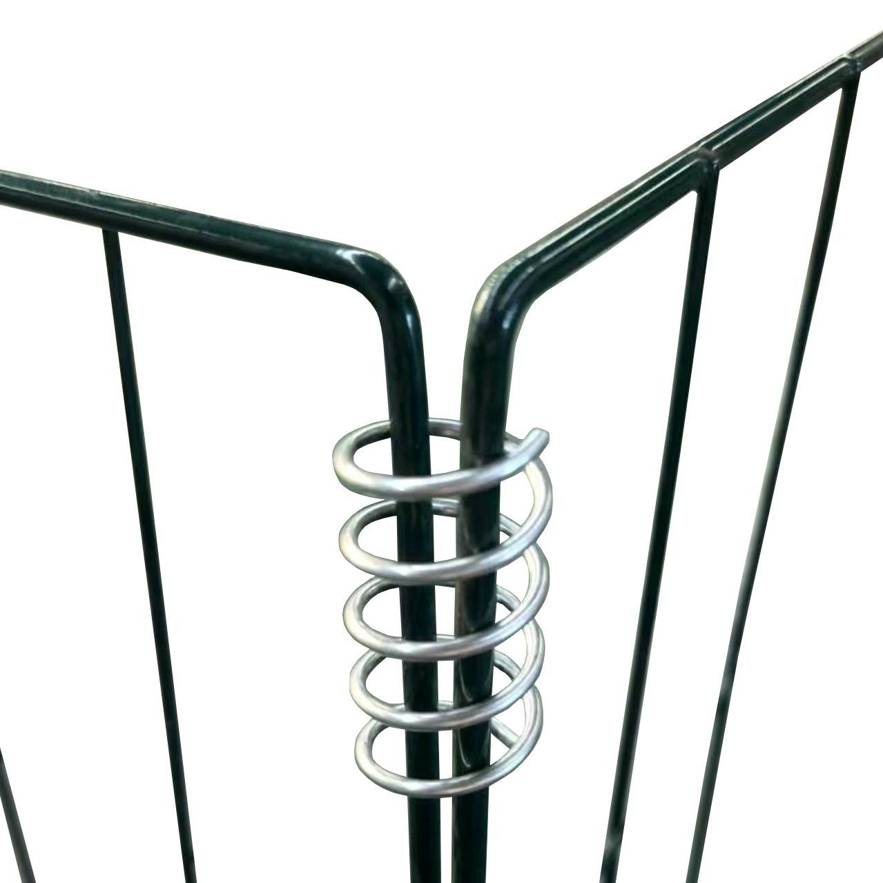 ESTEXO Komposter Metall Gartenkomposter 90x90x70 cm Drahtkomposter Metallgitter Grün